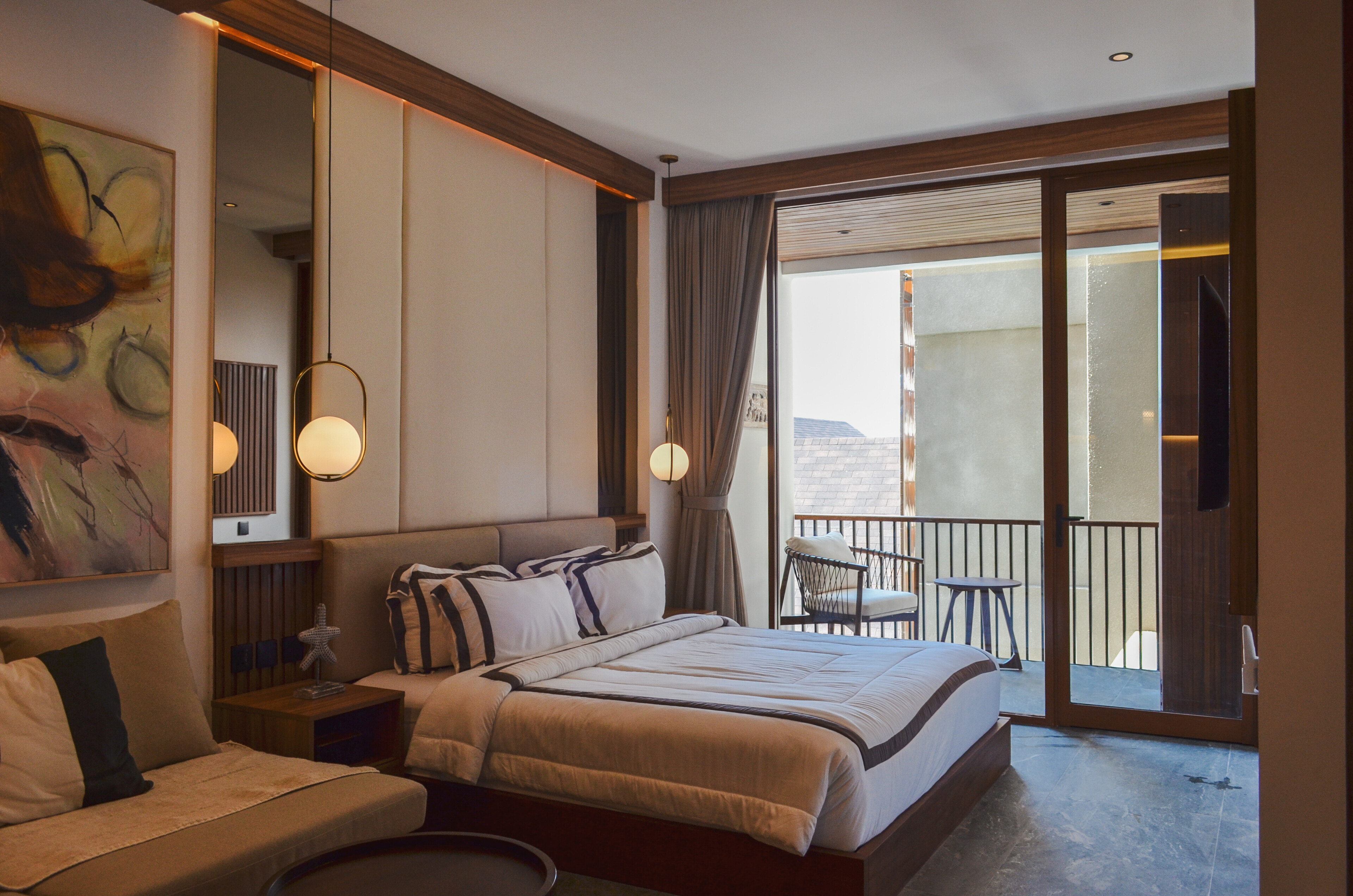 Апартаменты kammora living and villas - standard room Чангу 49м² 1 спальня