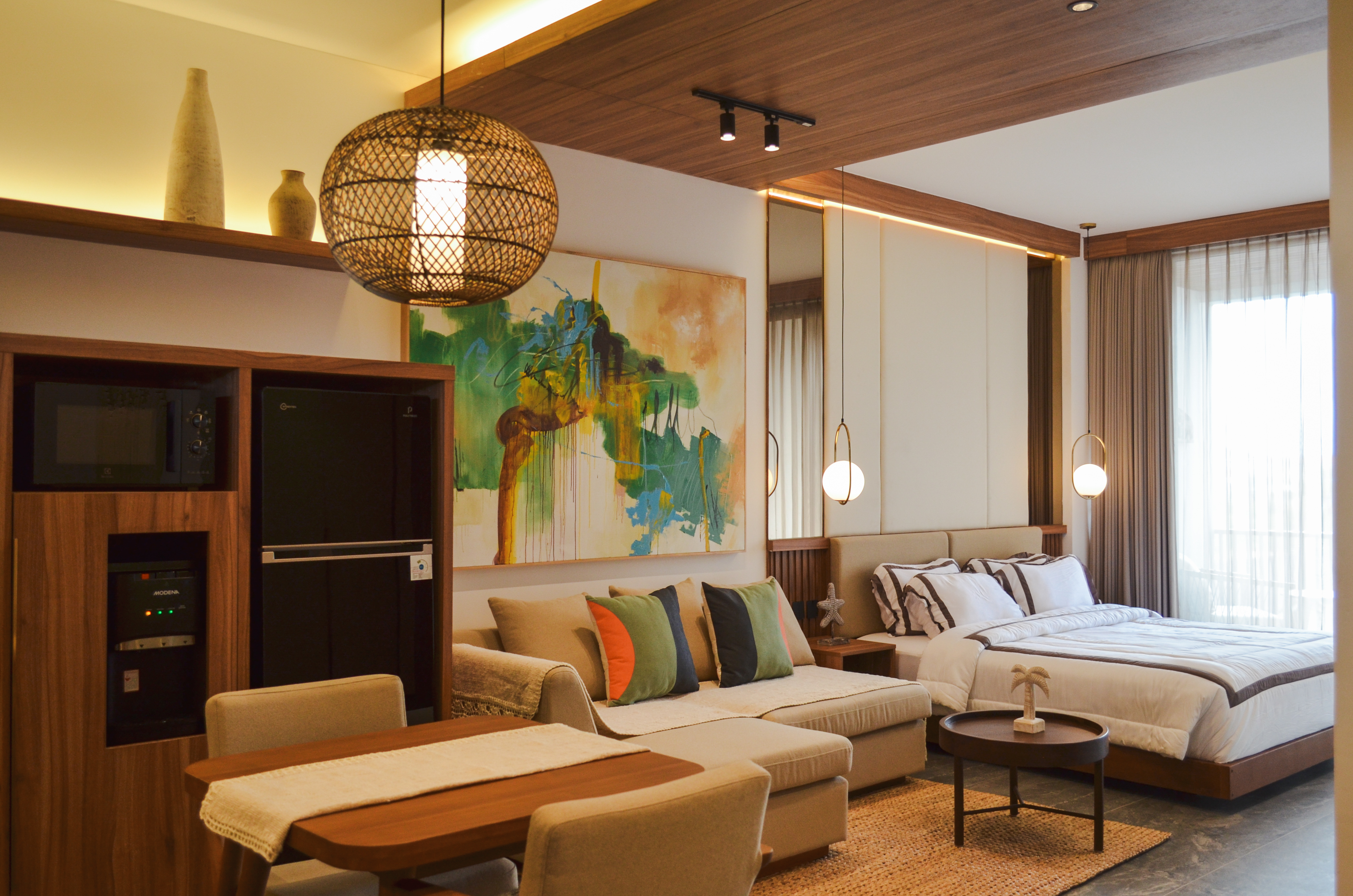 Апартаменты kammora living and villas - standard with view Чангу 49м² 1 спальня