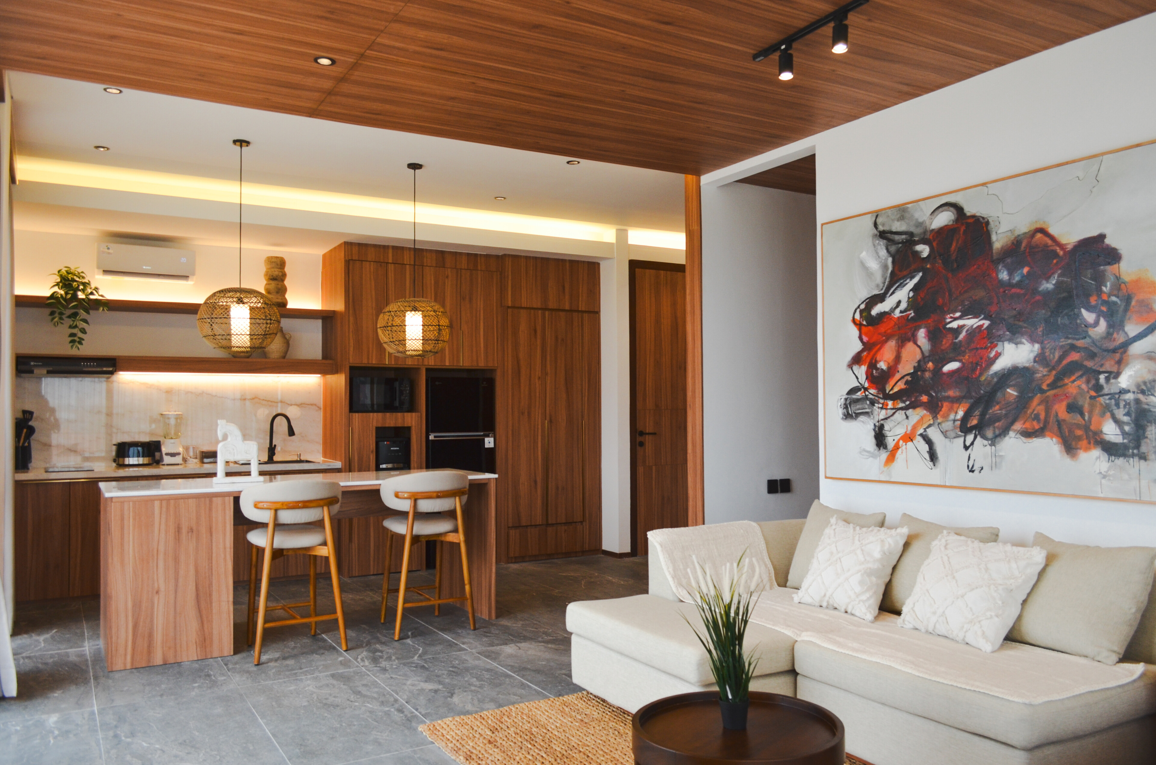 Апартаменты kammora living and villas - deluxe Чангу 64м² 1 спальня