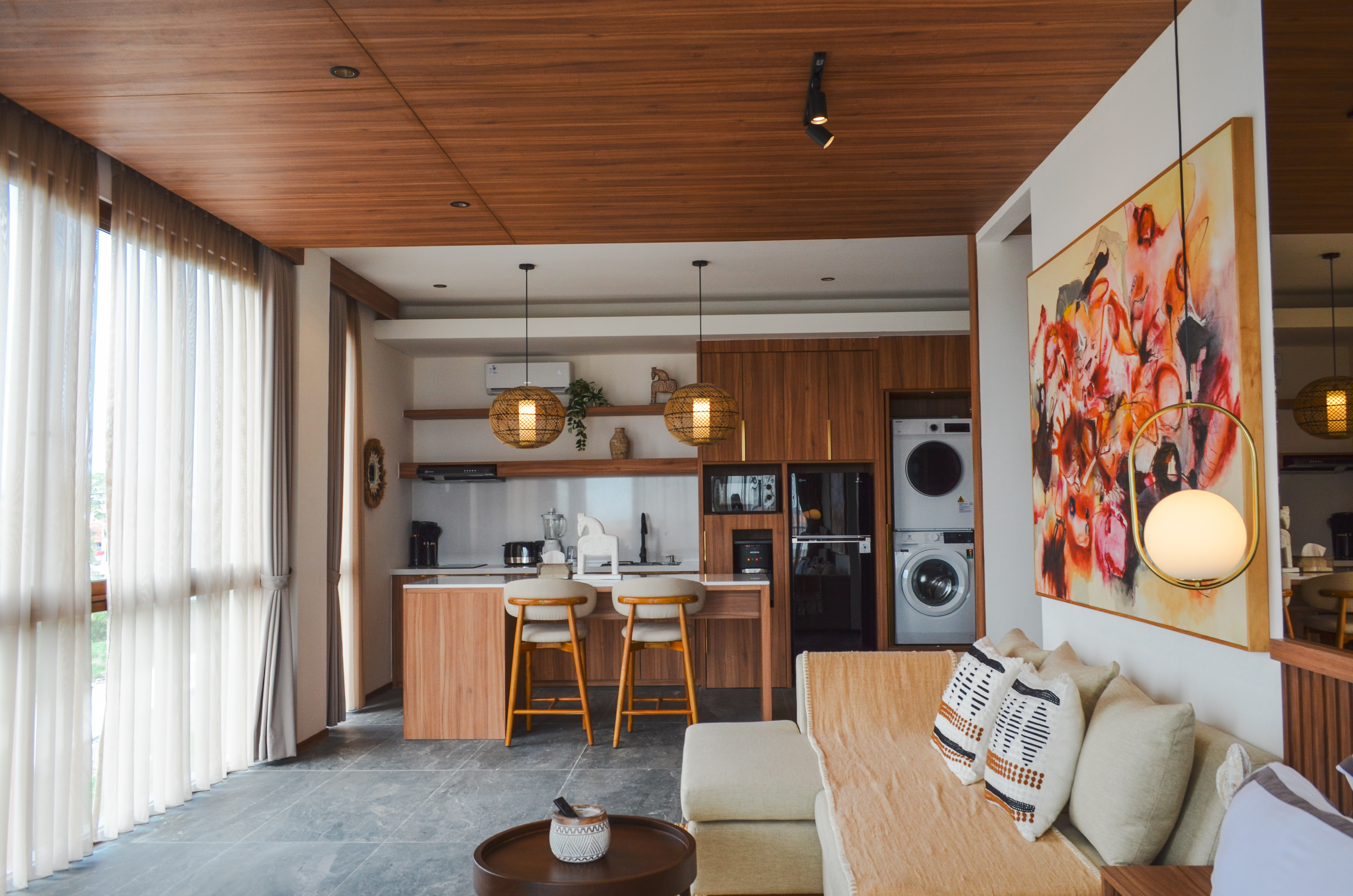 Апартаменты kammora living and villas - deluxe Чангу 64м² 1 спальня