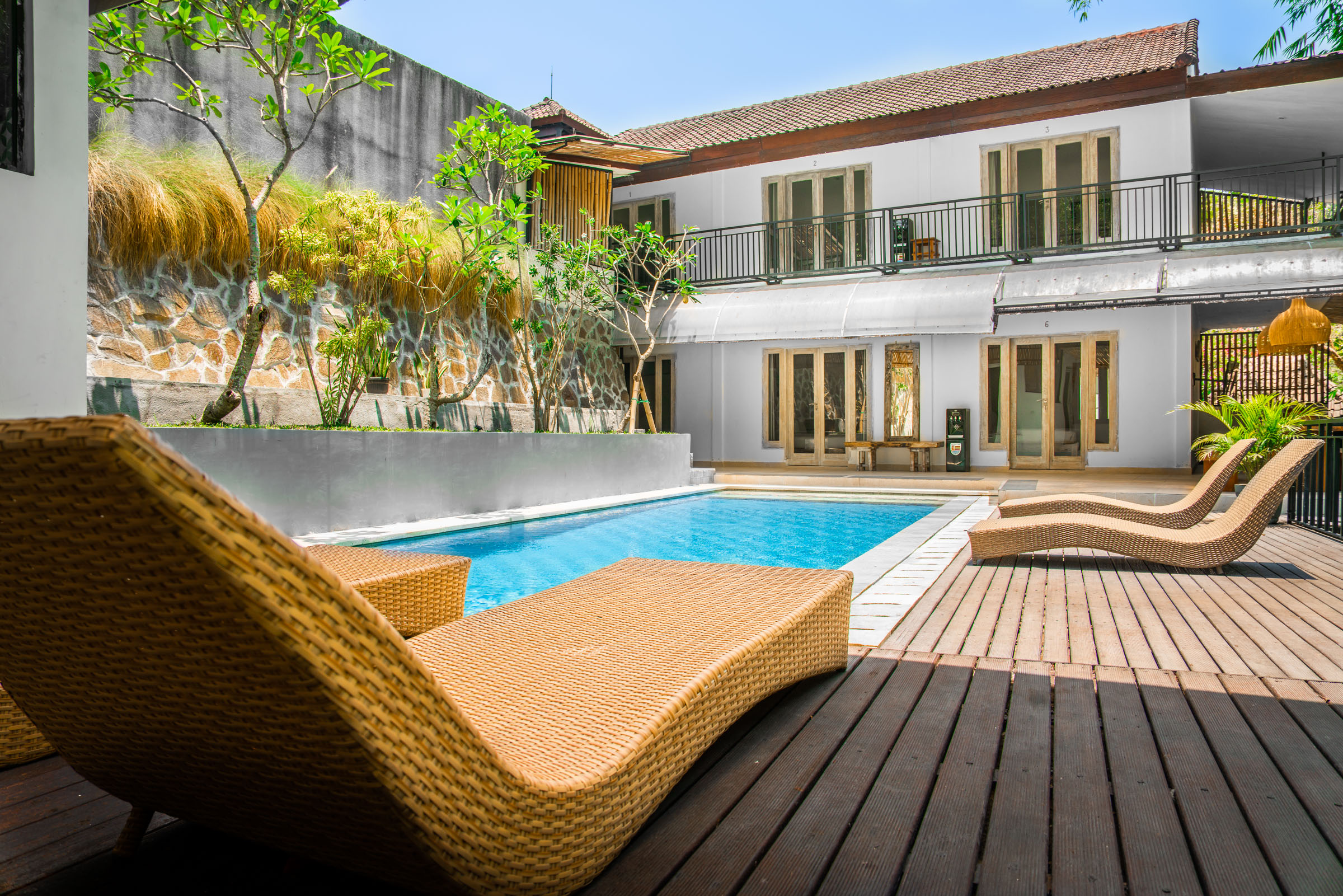 Отель bali invest living - standard room for one person Чангу 20м² 1 спальня