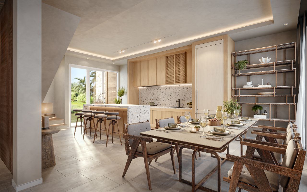 Вилла sunrise bliss Тибубененг 160м² 4 и более спален