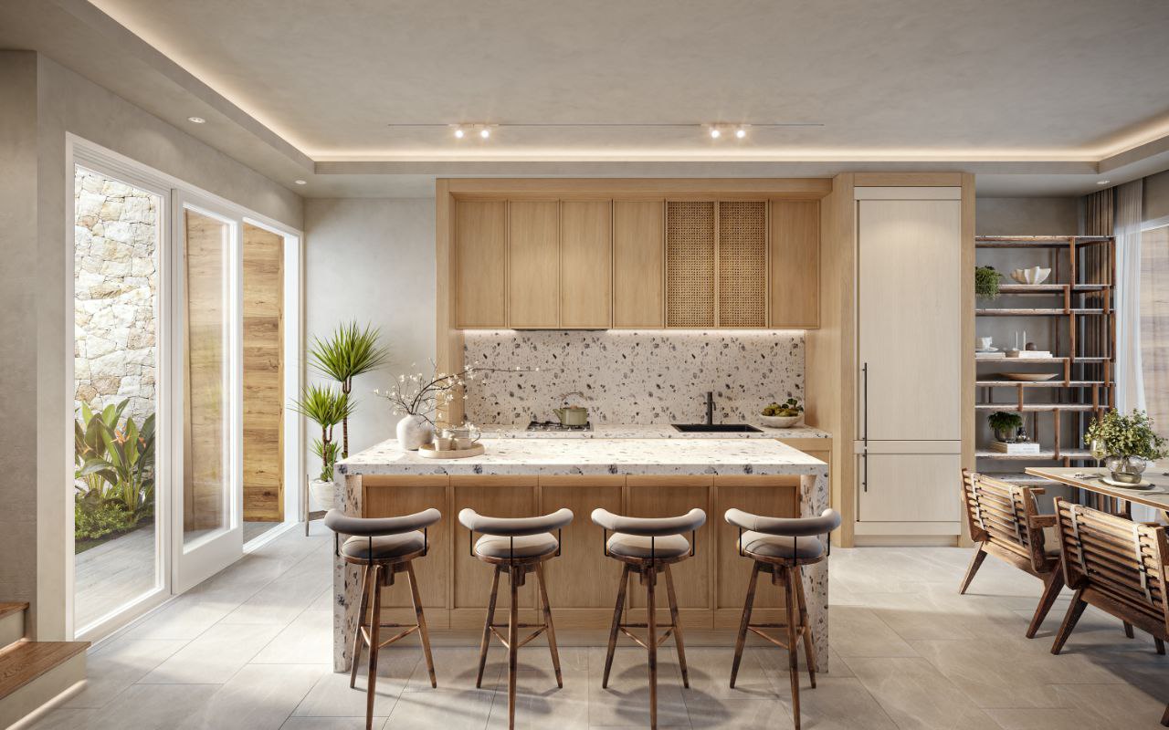 Вилла sunrise bliss Тибубененг 160м² 4 и более спален