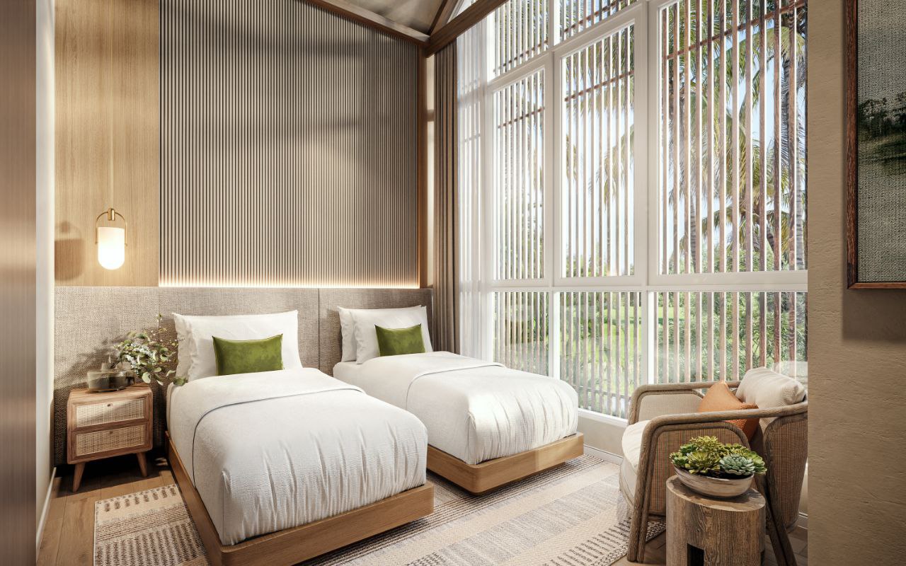 Вилла sunrise bliss Тибубененг 160м² 4 и более спален