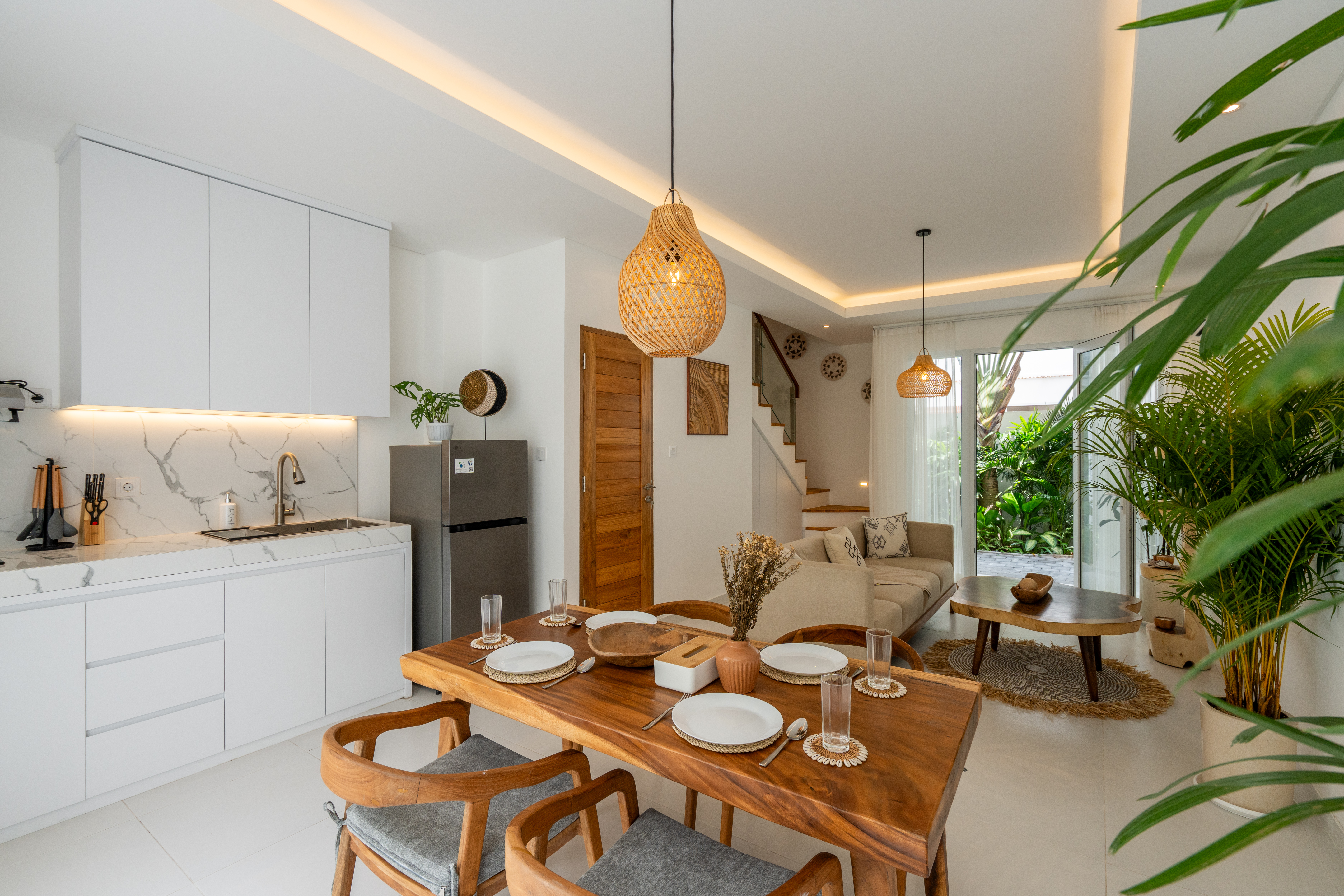 Вилла sunrise bliss Тибубененг 80м² 2 спальни