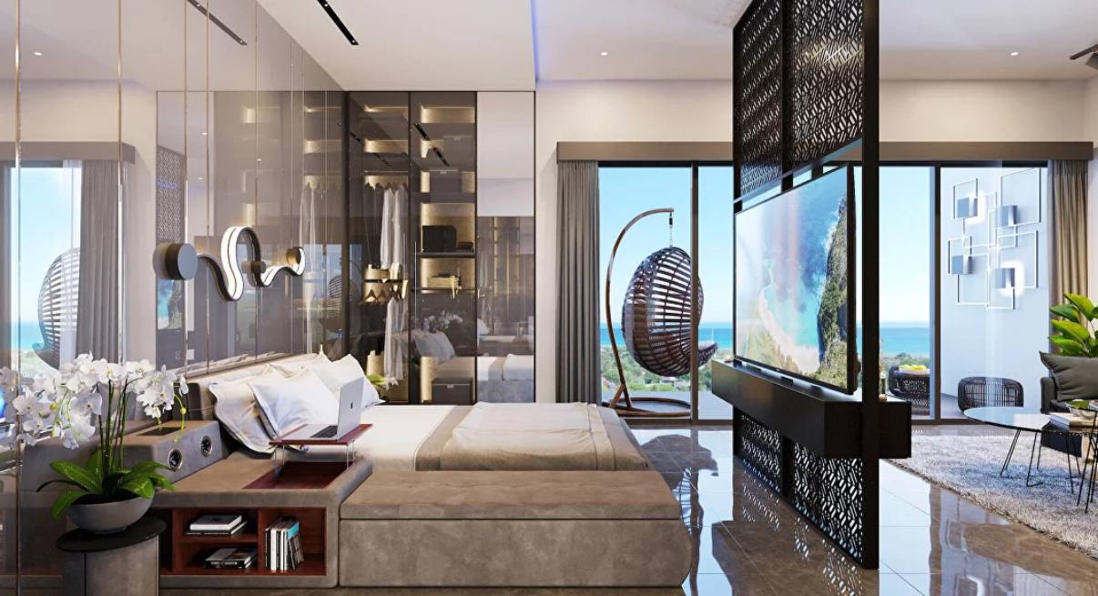 Апартаменты люксовые в умаласе Денпасар 60м² 1 спальня