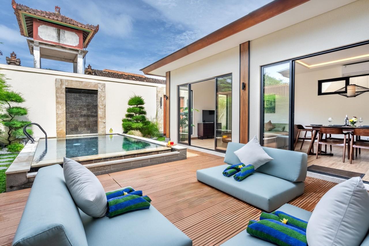 Вилла в нескольких минутах от пляжа Санур 150м² 3 спальни