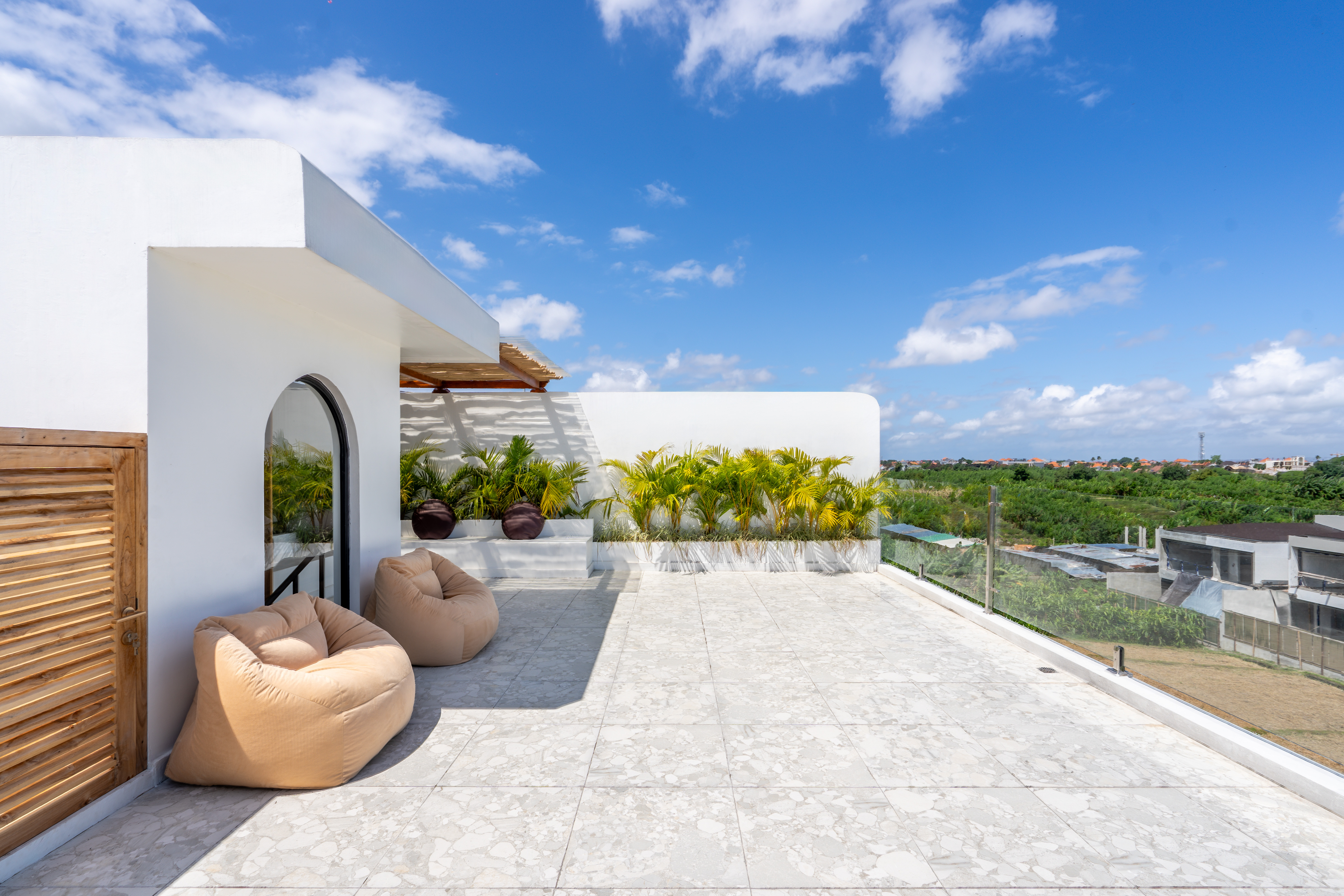 Вилла : бассейн, джакузи и вид на рисовые поля. Чангу 115м² 2 спальни