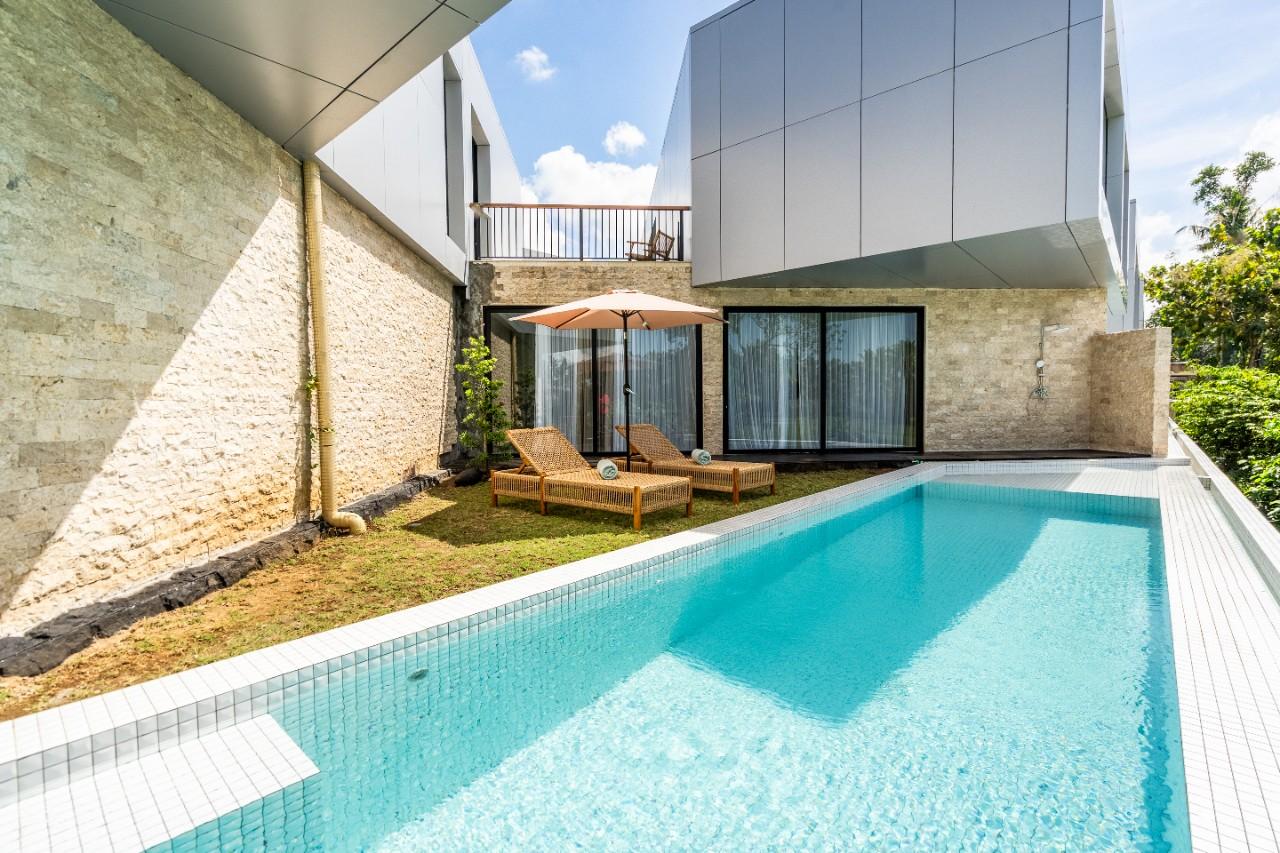 Таунхаус с собственным бассейном в центре Ubud 370м² 4 и более спален