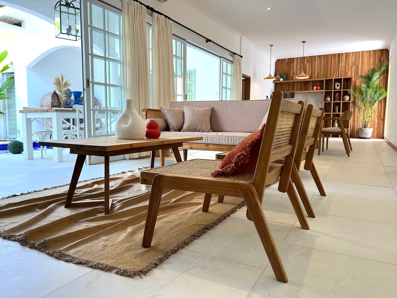 Вилла уютная Убуд 150м² 2 спальни