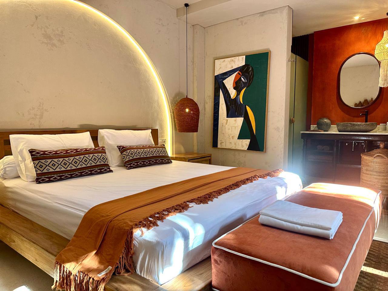 Вилла стильная Беноа (нуса дуа) 2 спальни