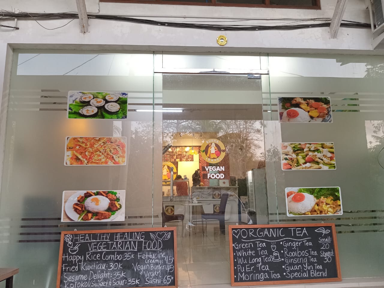 Budha Travel Vegan Vegetarian, Plant-Based Food, Premium Tea & Coffee