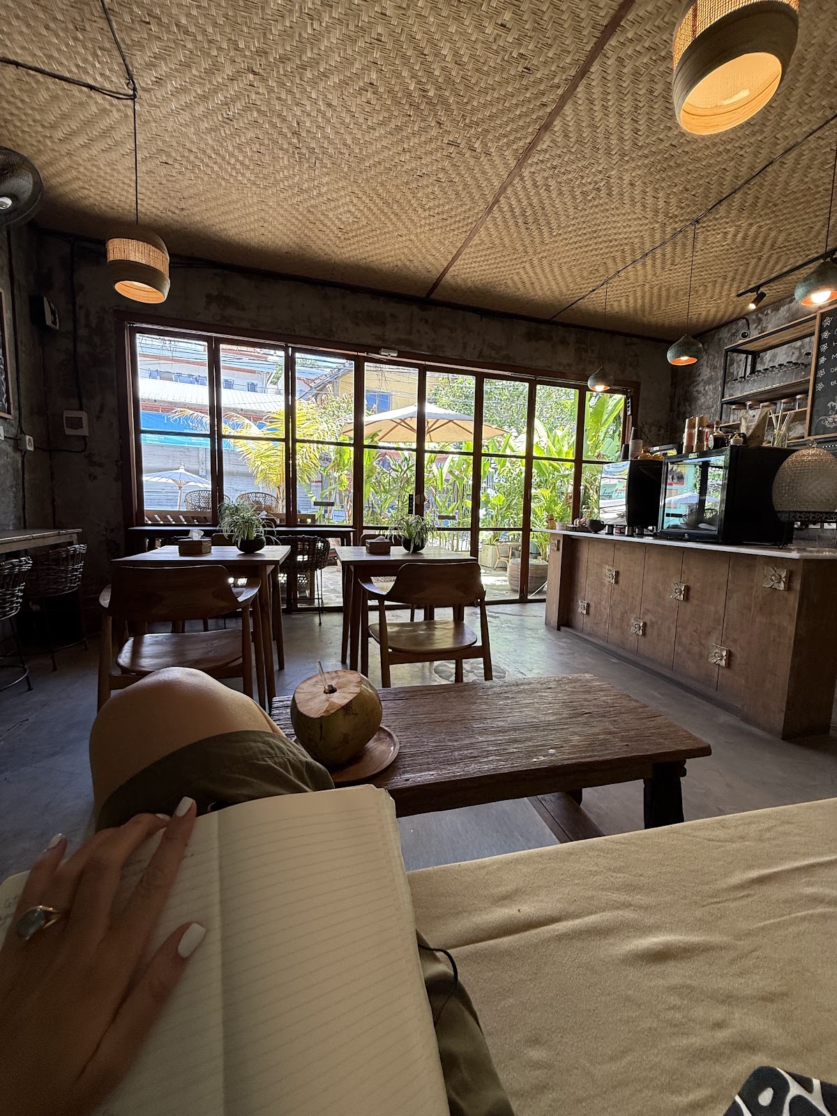 Pregnant Coconut Cafe