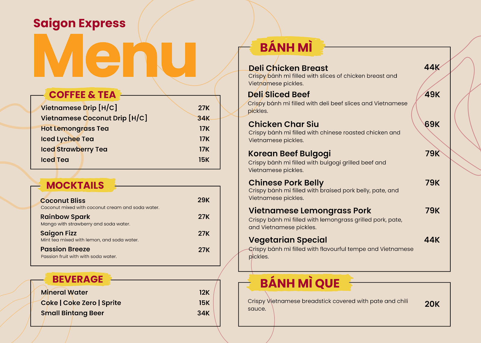 Saigon Express: Bakery + Bánh Mì