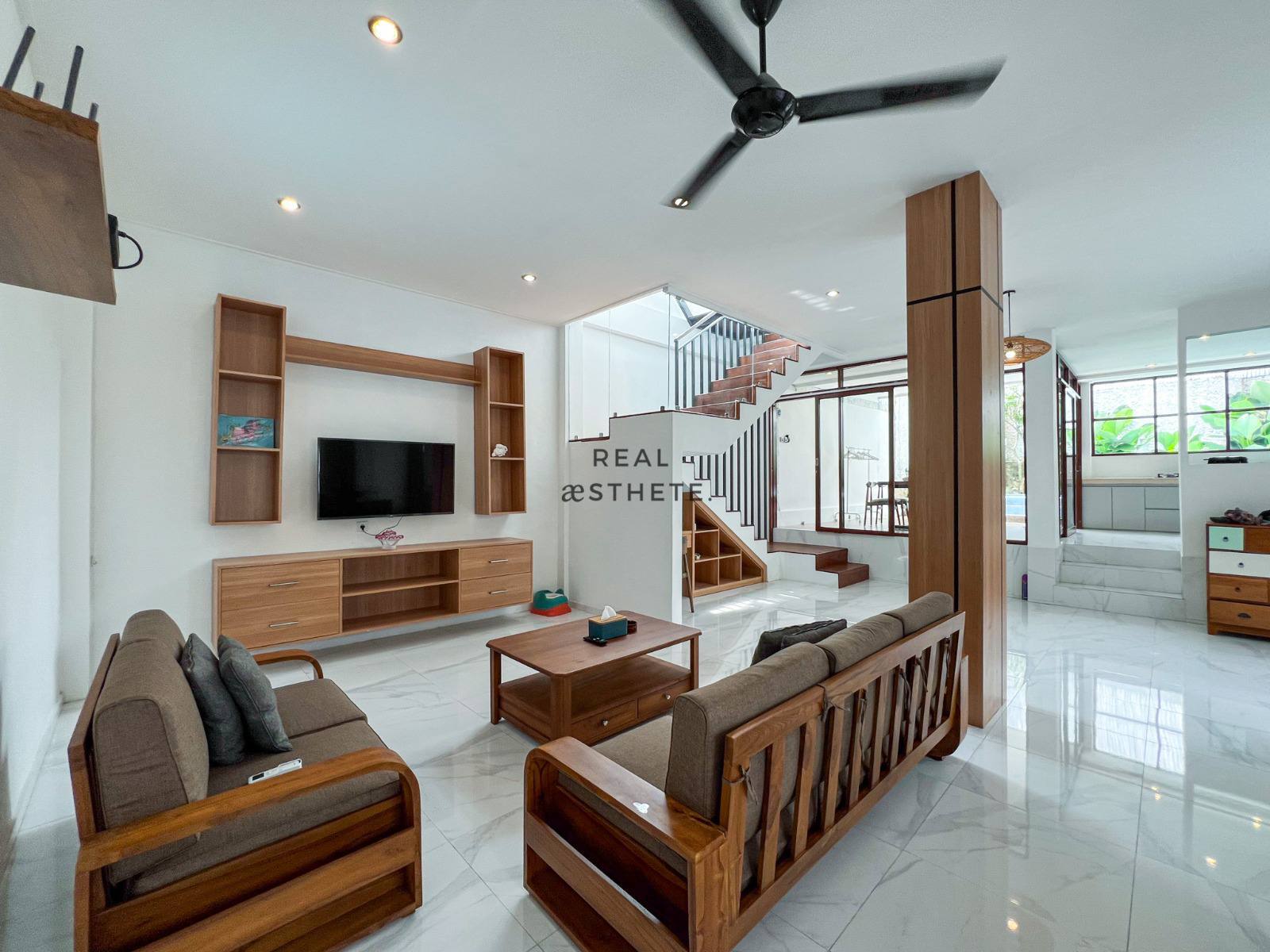 Вилла просторная Мунггу 2 спальни