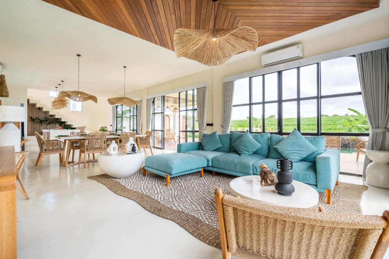 Вилла с видом на рисовые поля Чангу 200м² 3 спальни