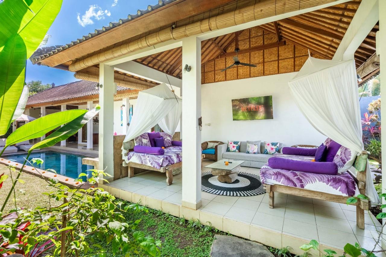 Вилла в 5 минутах от центра Ubud 250м² 2 спальни