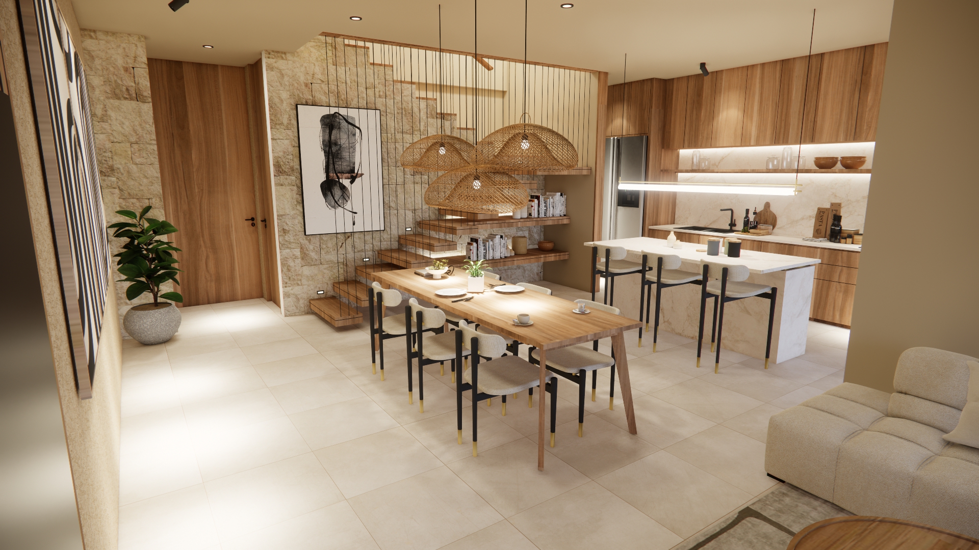 Вилла sanur, riviera esmeralda Санур 280м² 3 спальни