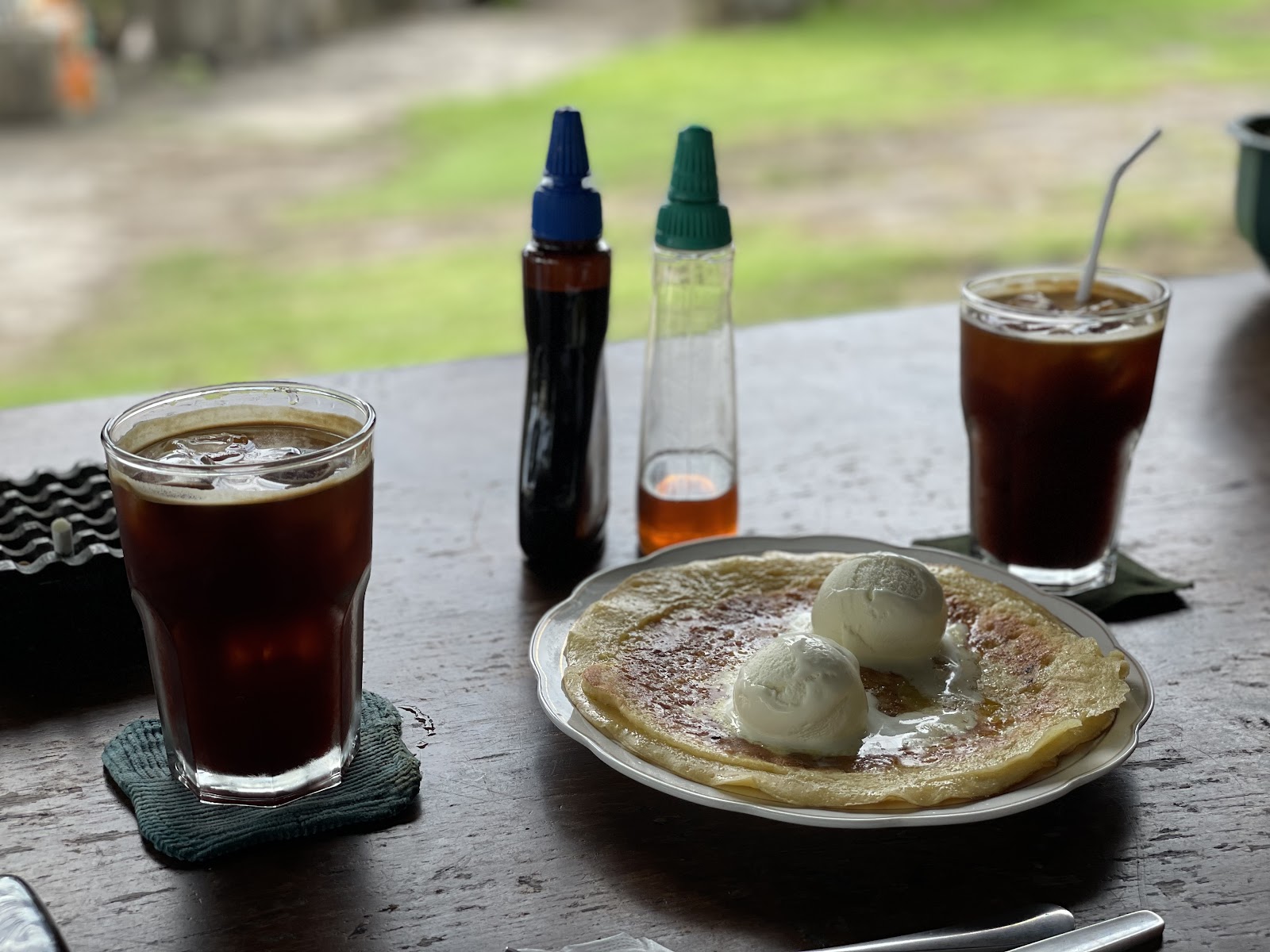 Pancakes coffee cafe