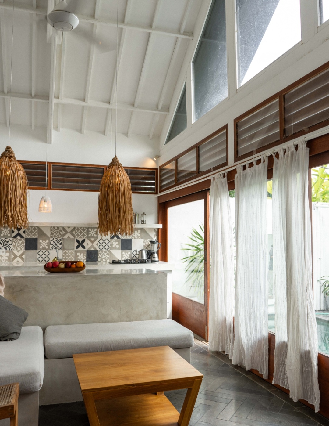 Вилла в тихом месте Чангу 1 спальня