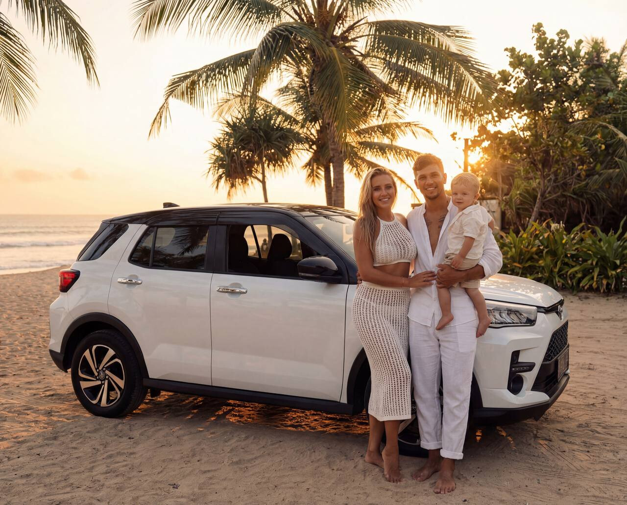 Toyota Raize: практичный кроссовер для путешествий по острову