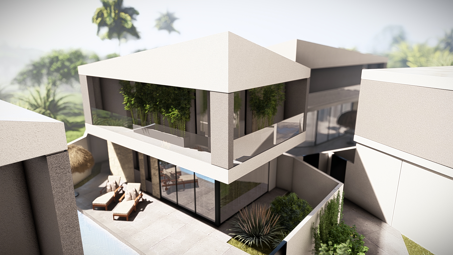 Вилла shima river park Чангу 80м² 1 спальня