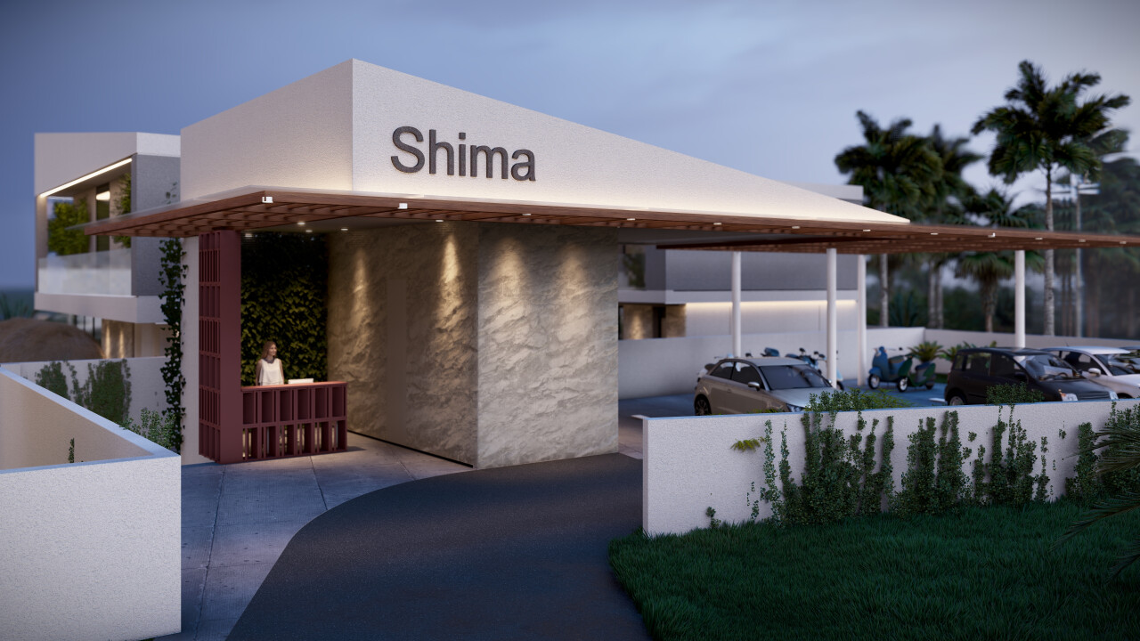 Вилла shima river park Чангу 80м² 1 спальня