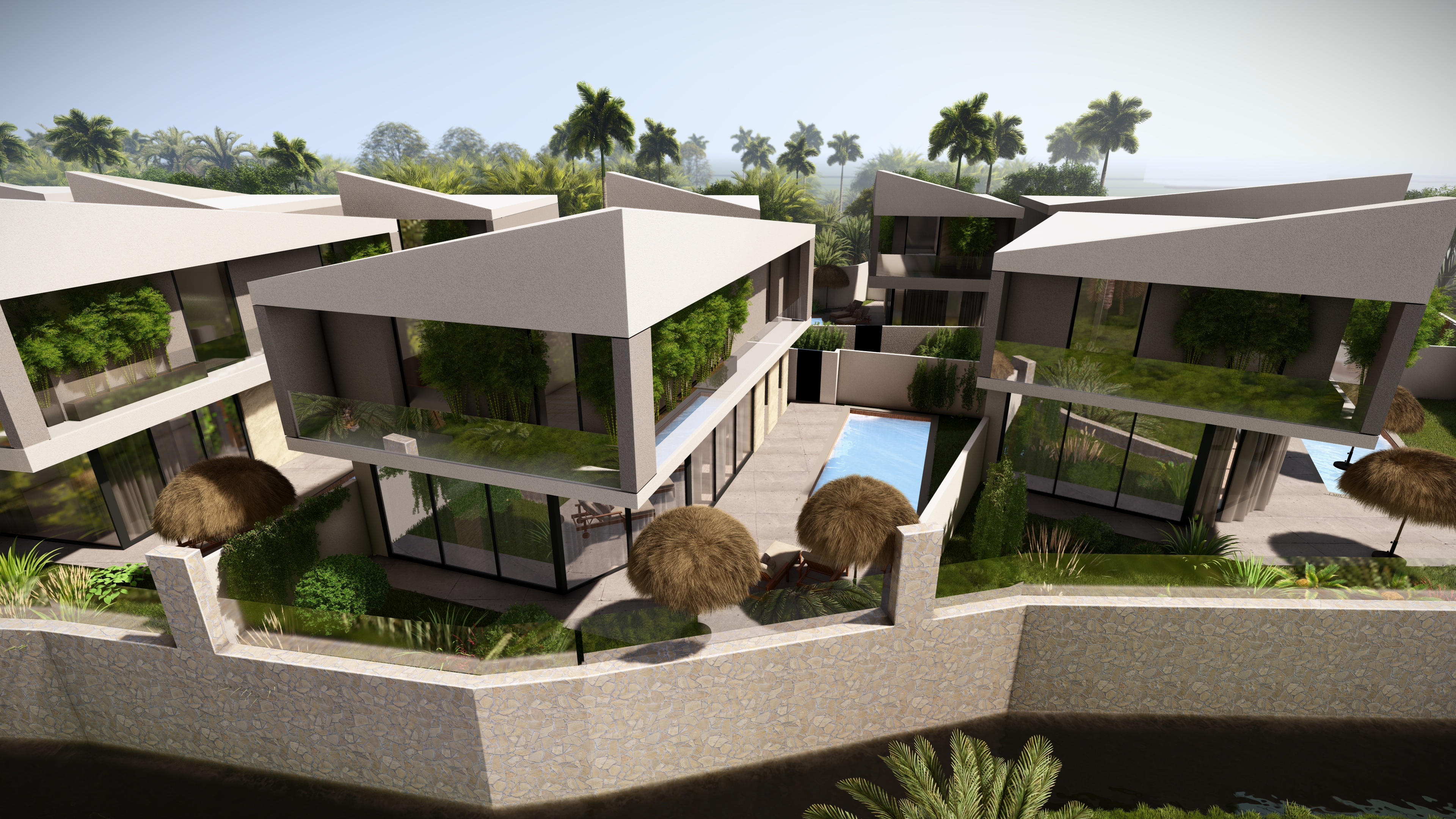 Вилла shima river park Чангу 80м² 1 спальня