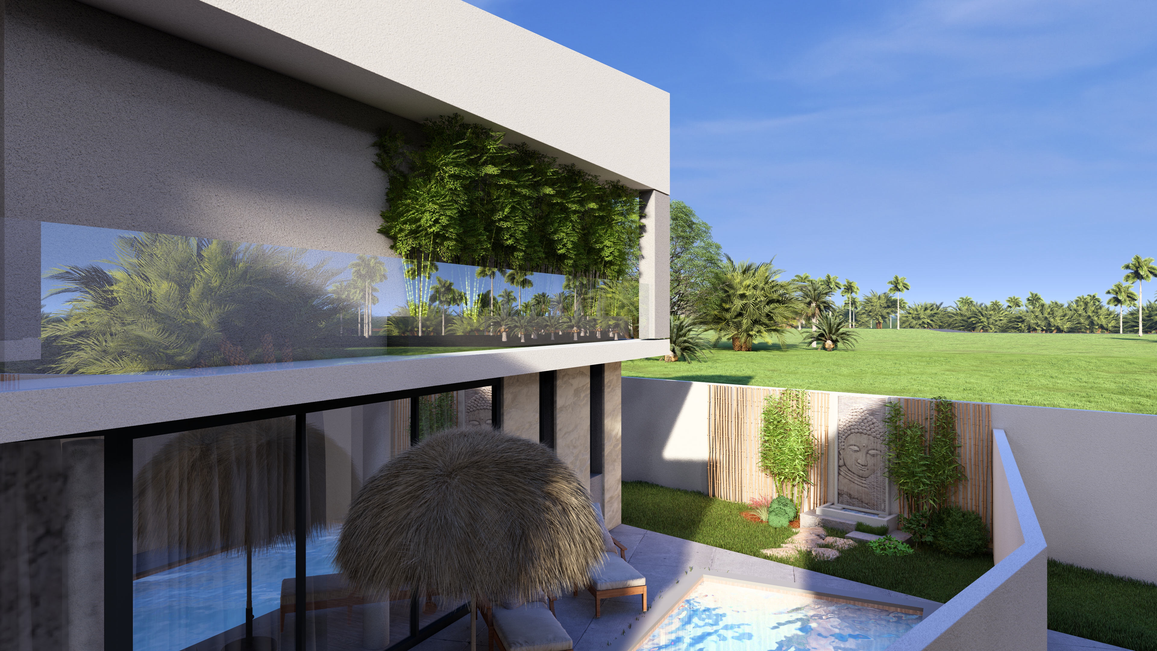 Вилла shima river park Чангу 80м² 1 спальня