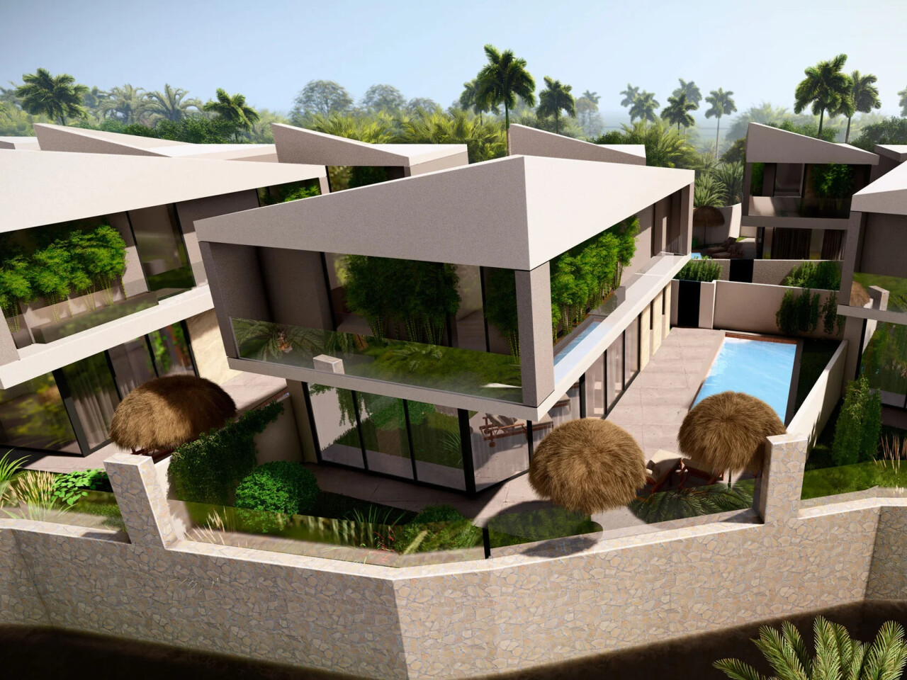 Вилла shima river park Чангу 122м² 2 спальни