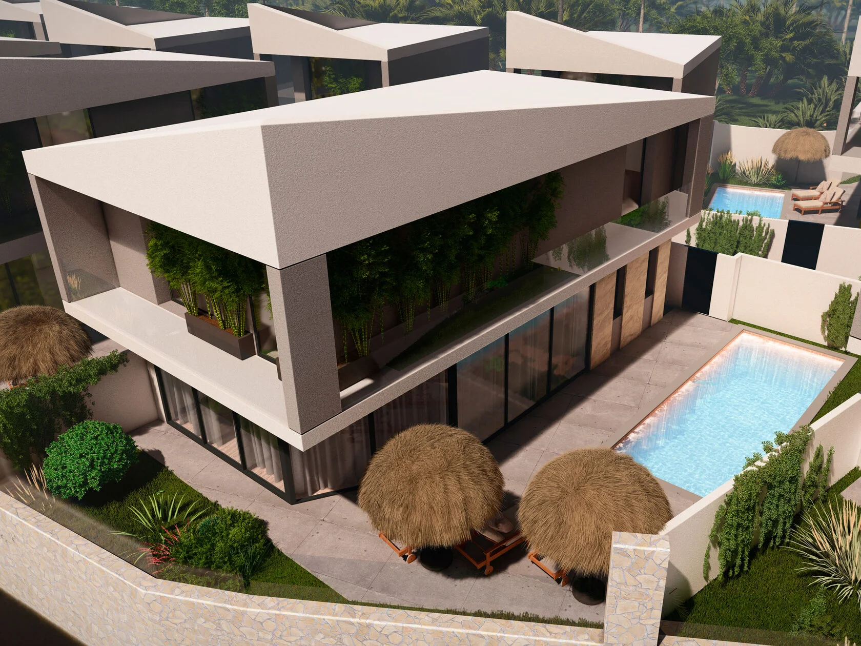 Вилла shima river park Чангу 156м² 3 спальни