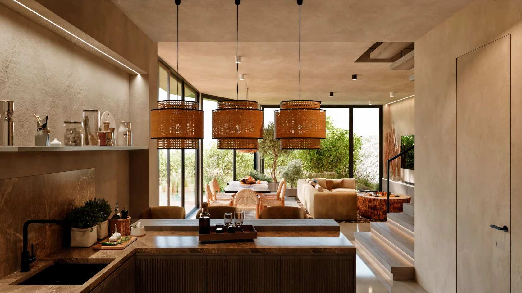 Вилла shima river park Чангу 156м² 3 спальни