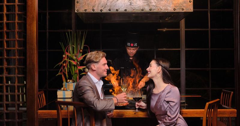 Вечер Teppanyaki в Padma Resort Legian