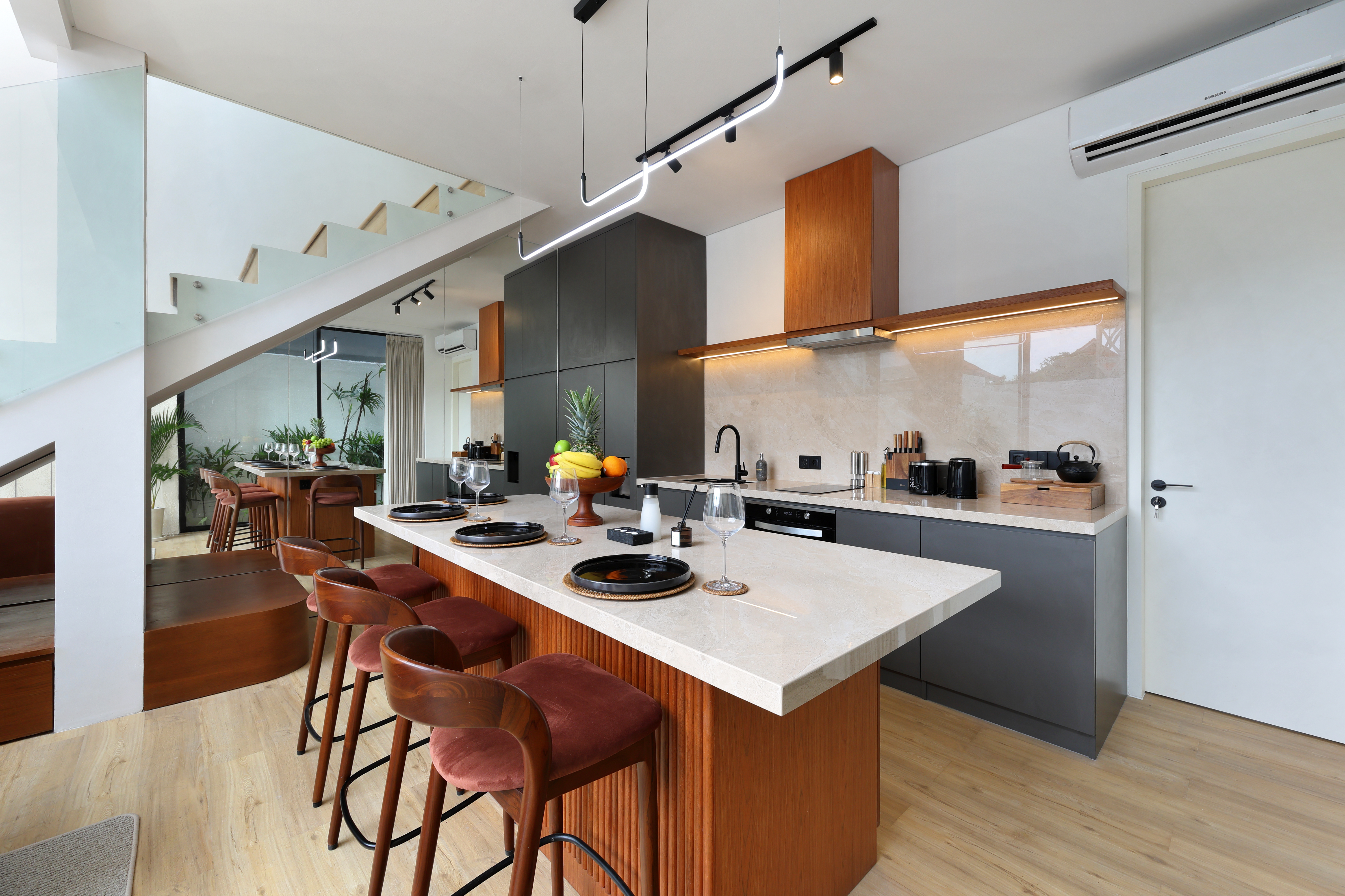 Таунхаус люксовая вилла 750м до пляжа Чангу 200м² 3 спальни