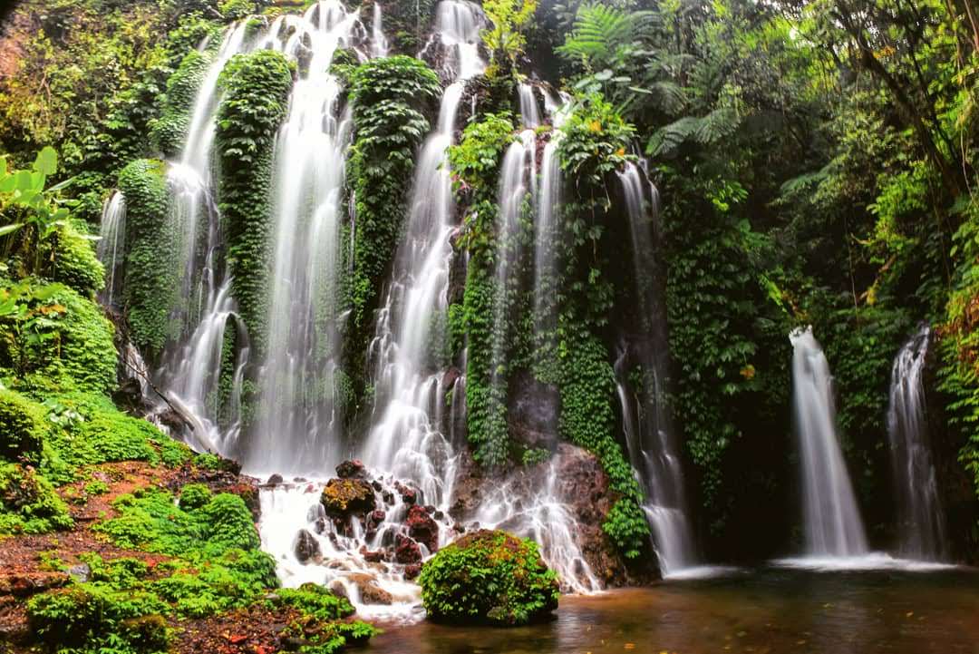 Водопад Banyu Wana Amertha