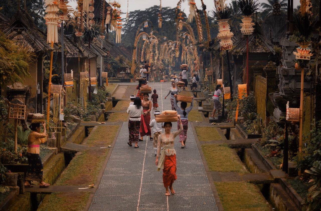 В деревне Пенглипуран ввели новую систему билетов