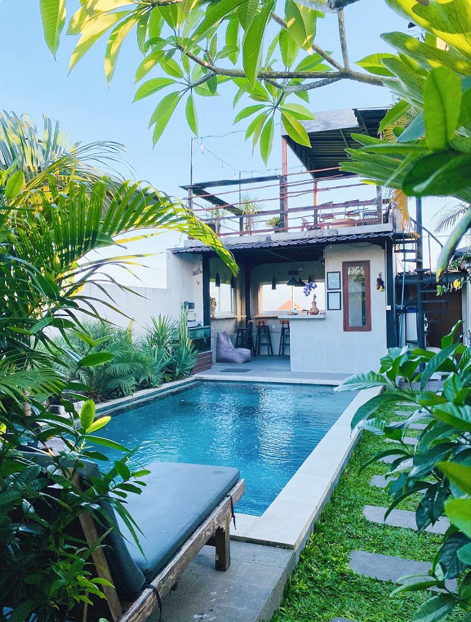 Гестхаус уютный Мунггу 22м² 1 спальня