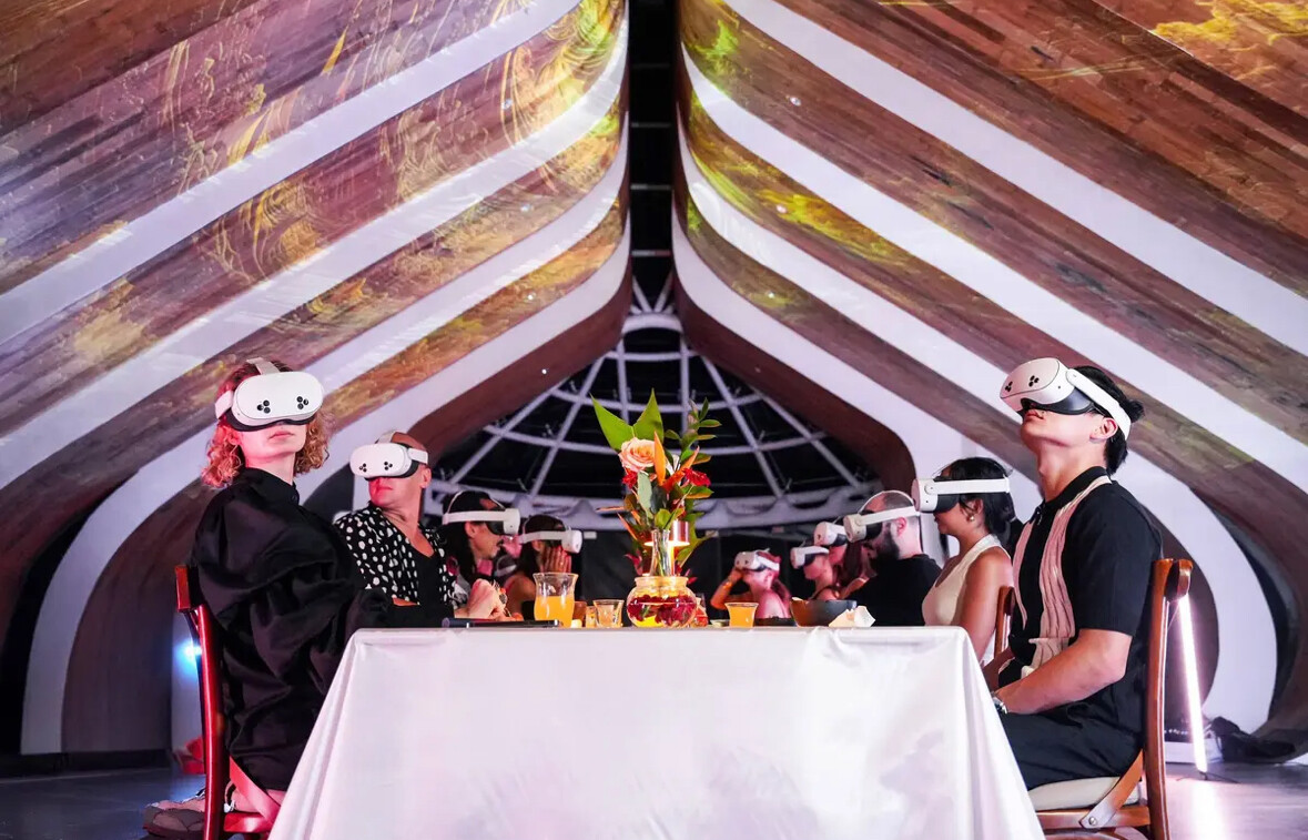 На Бали появился новый формат ужинов: высокая кухня и виртуальная реальность