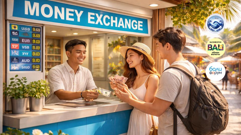 Транзакции пунктов обмена валют на Бали превысили Rp 22,7 трлн