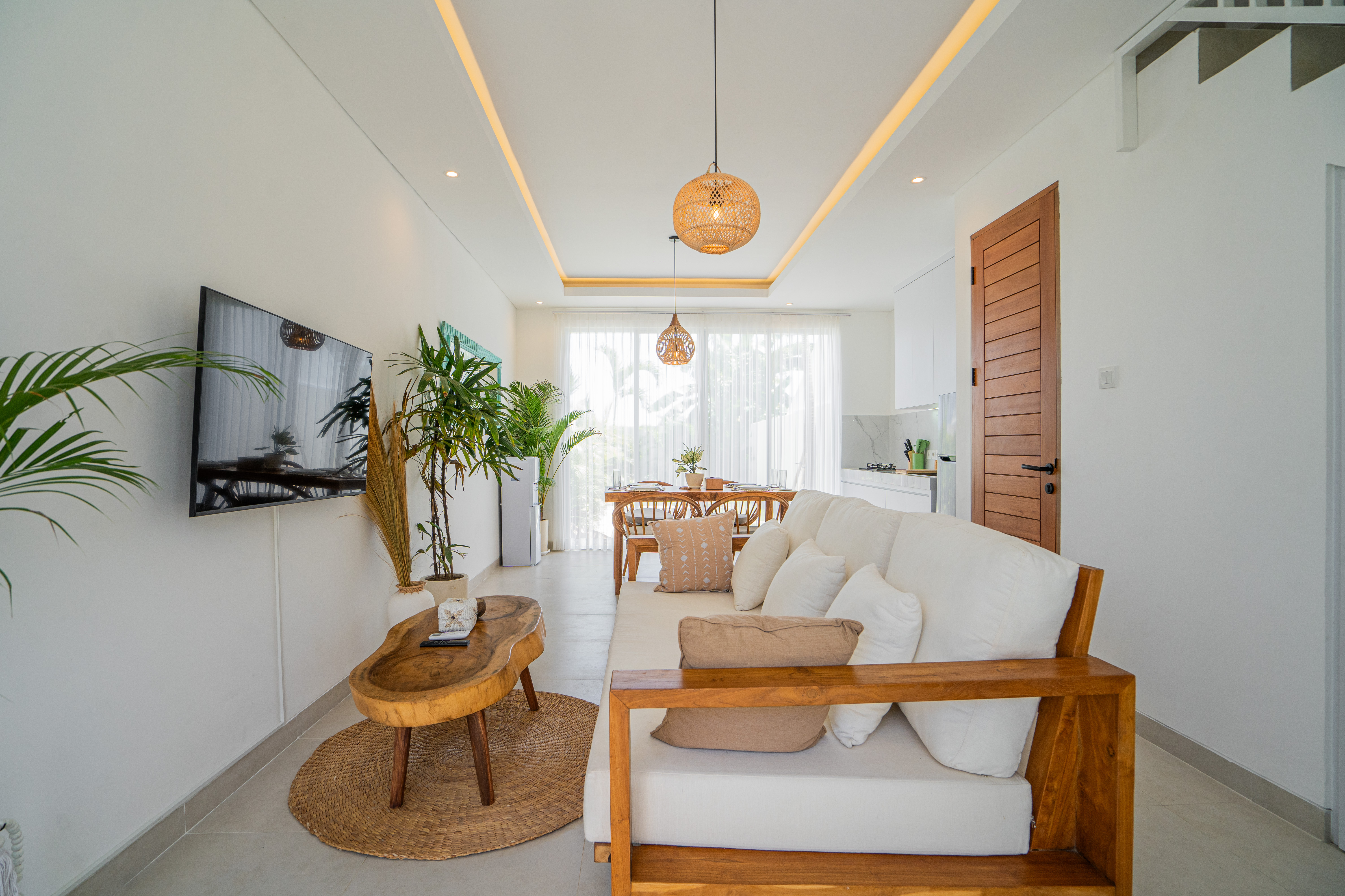 Вилла greenwall Мунггу 2 спальни