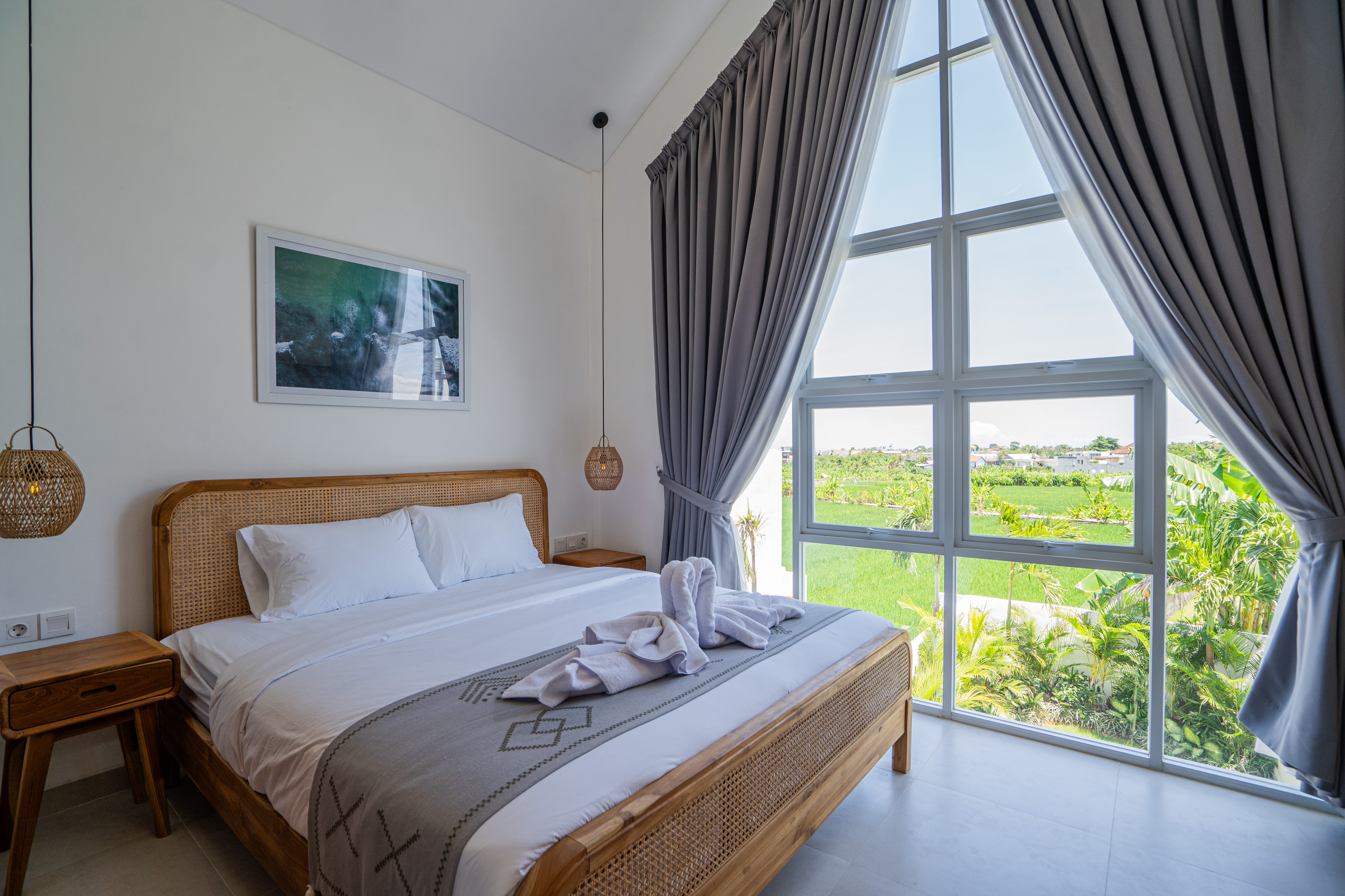 Вилла greenwall Мунггу 2 спальни