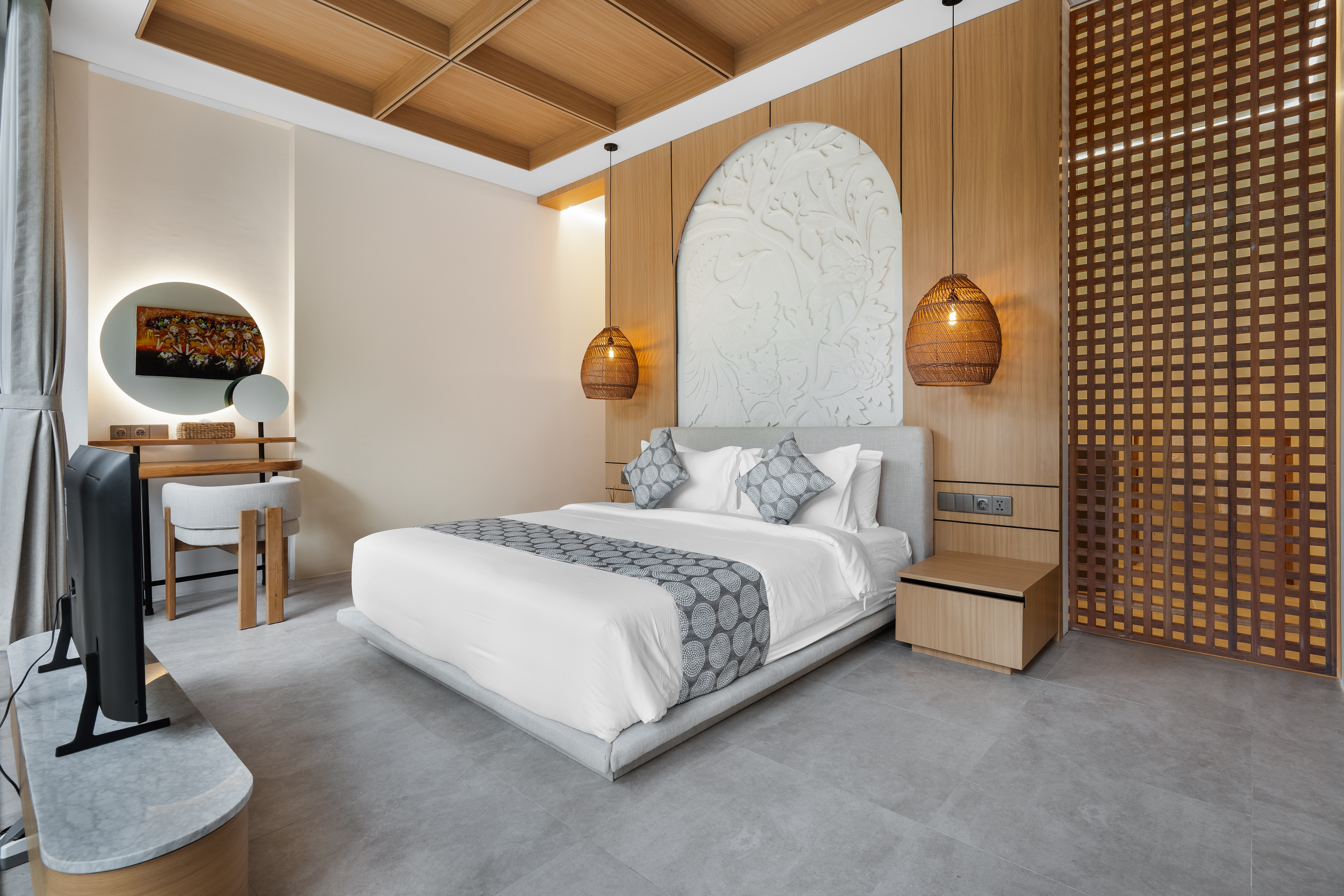 Вилла вилла на 2 спальни с бассейном и кухней | убуд Ubud 98м² 2 спальни