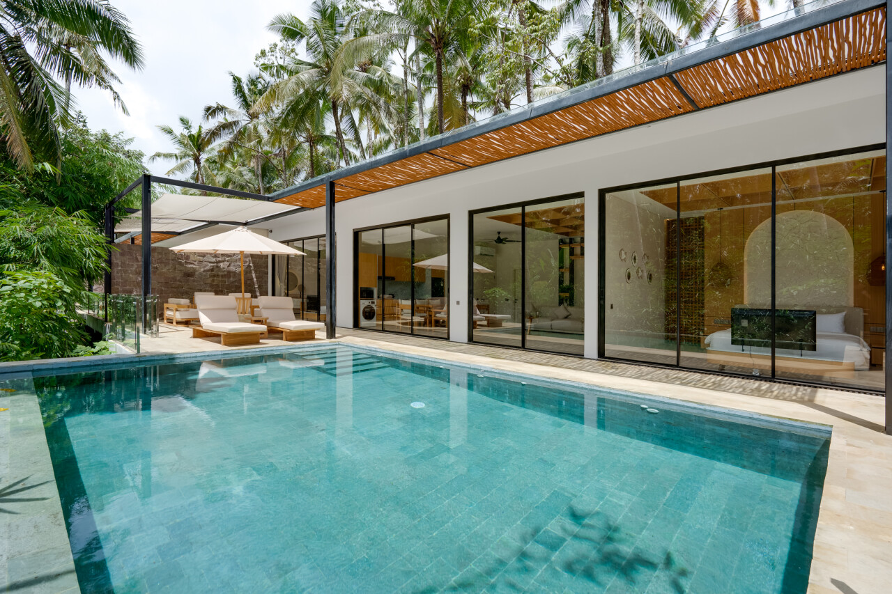Вилла вилла на 2 спальни с бассейном (40 м²) и террасой Ubud 98м² 2 спальни