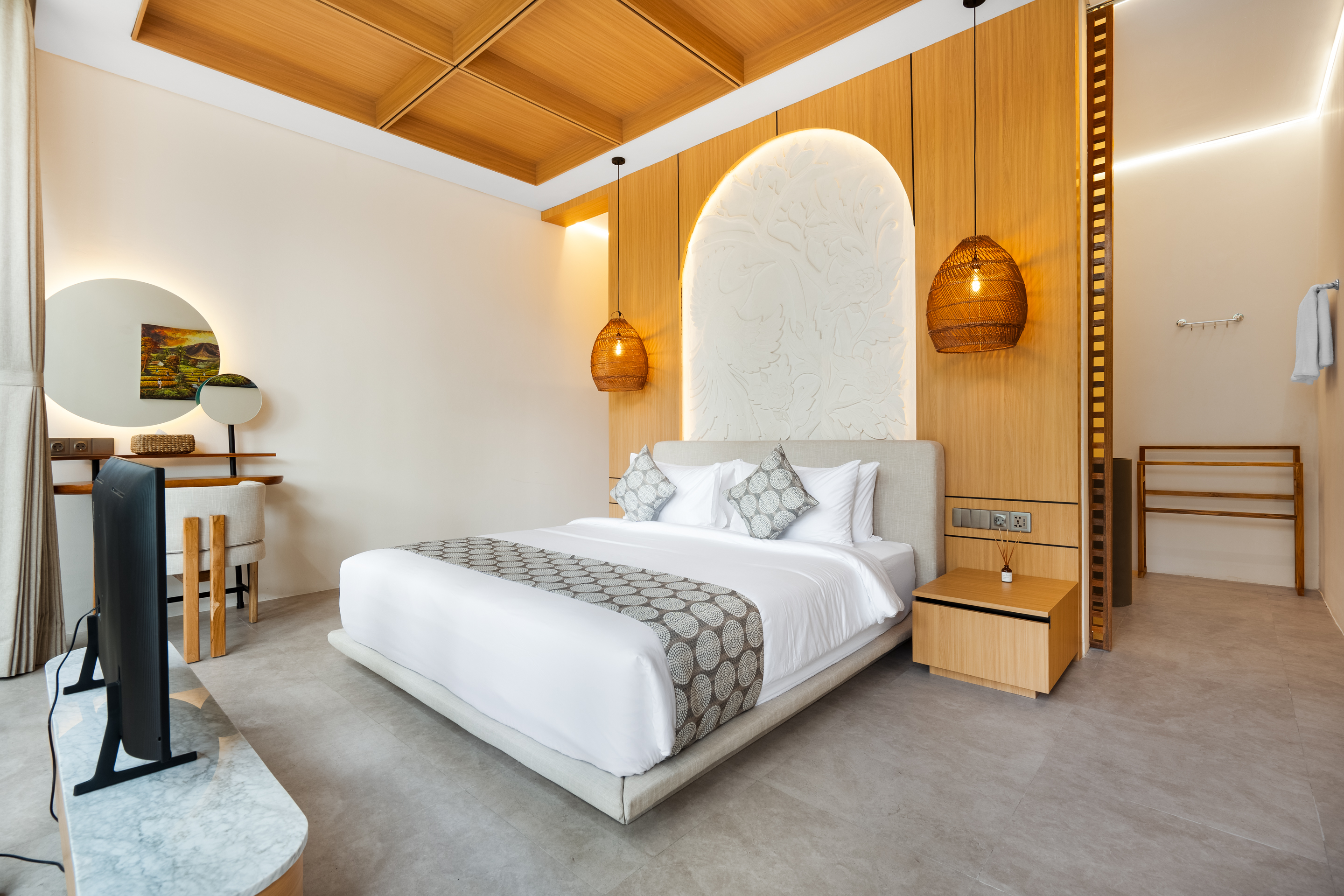 Вилла вилла на 2 спальни с бассейном (40 м²) и террасой Ubud 98м² 2 спальни