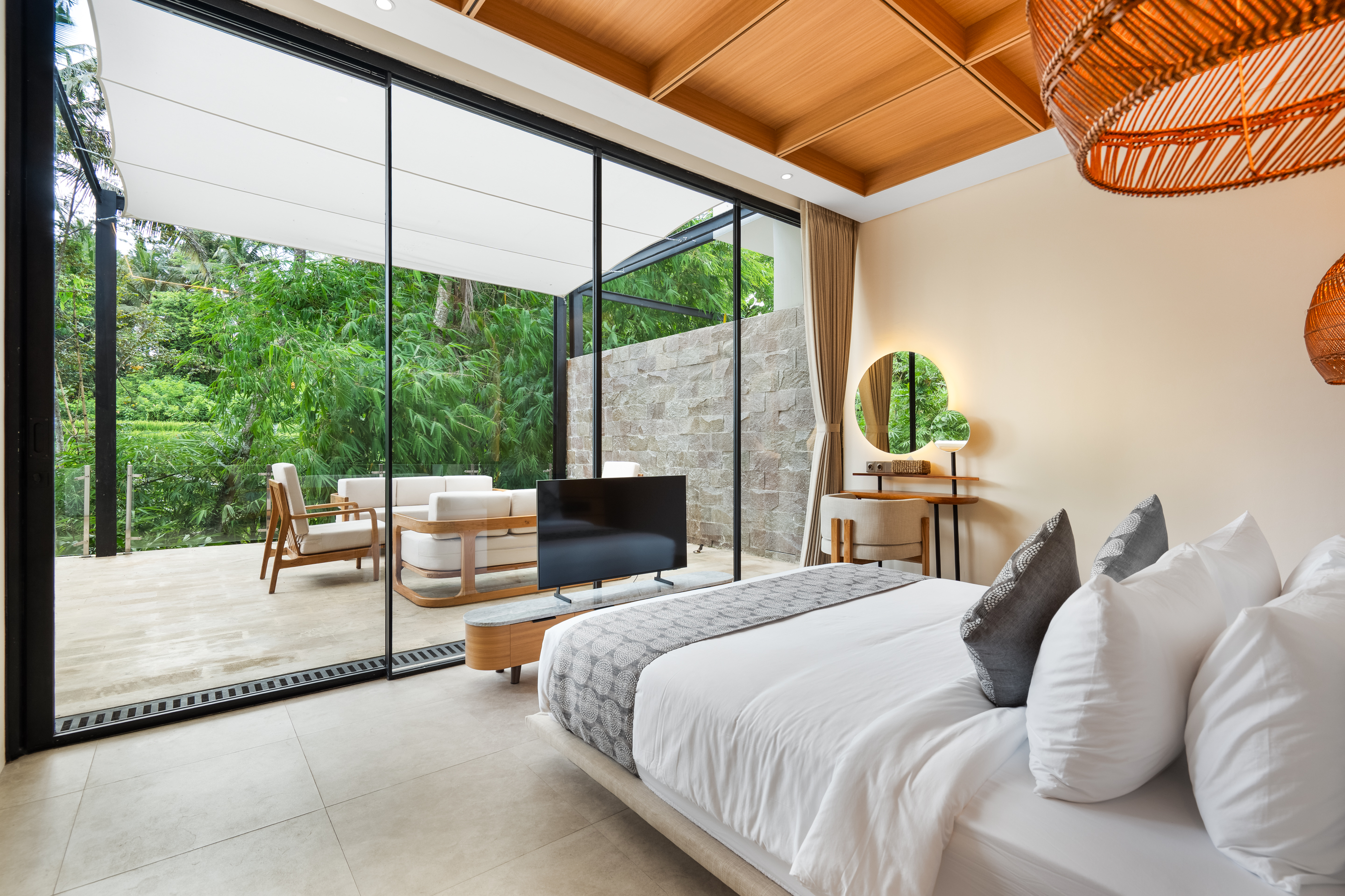 Вилла вилла на 2 спальни с бассейном (40 м²) и террасой Ubud 98м² 2 спальни