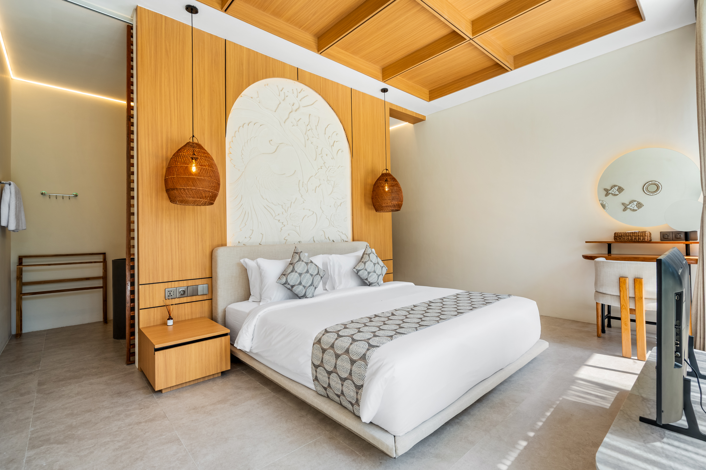 Вилла вилла на 2 спальни с бассейном (40 м²) и террасой Ubud 98м² 2 спальни