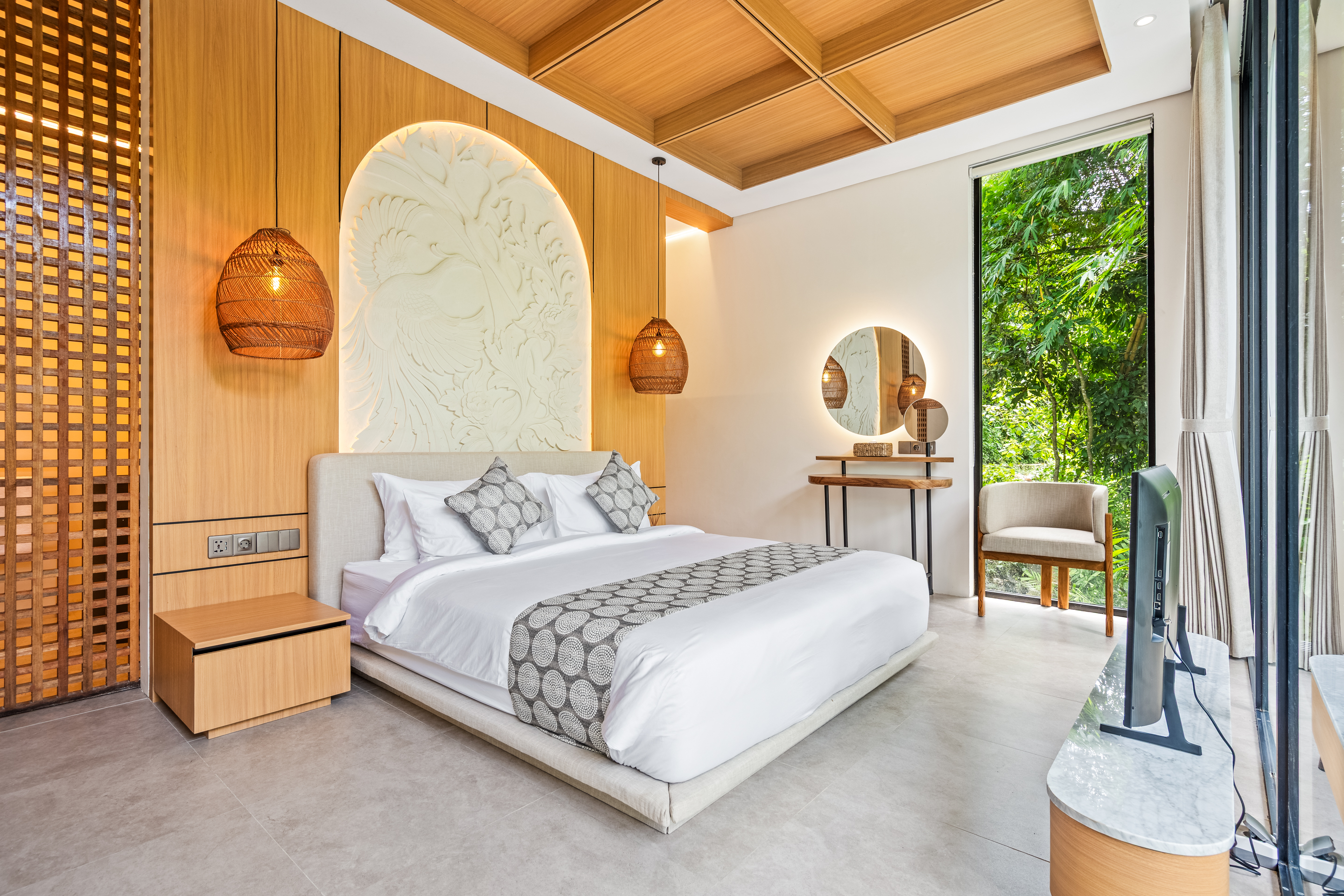 Вилла 2-спальная вилла с бассейном 27 м² и кухней | убуд Ubud 121м² 2 спальни