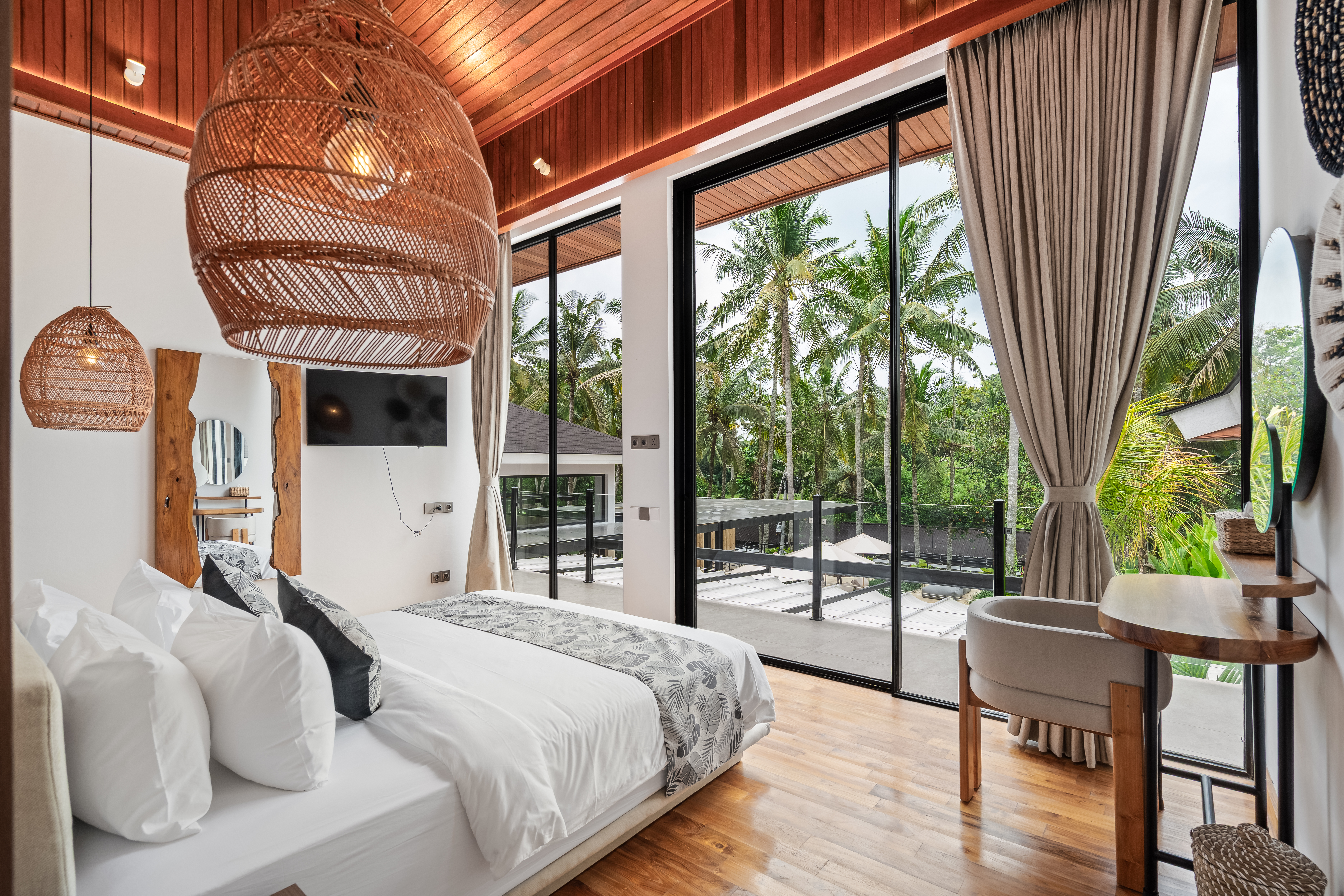 Вилла 4-спальная вилла с 44 м² гидромассажным бассейном Ubud 222м² 4 и более спален