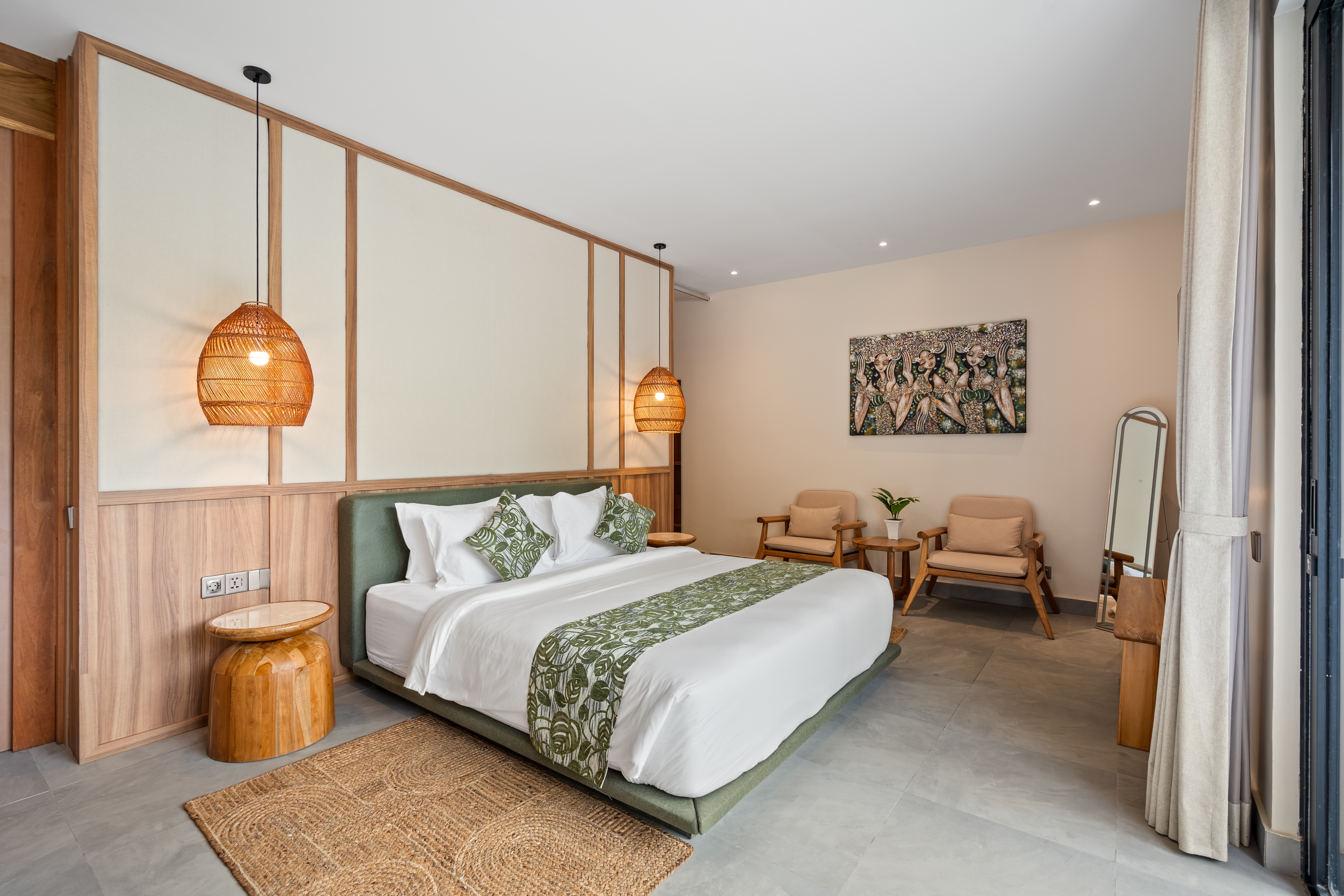 Вилла 5-спальная вилла с бассейном 65 м² и караоке-залом Убуд 347м² 4 и более спален