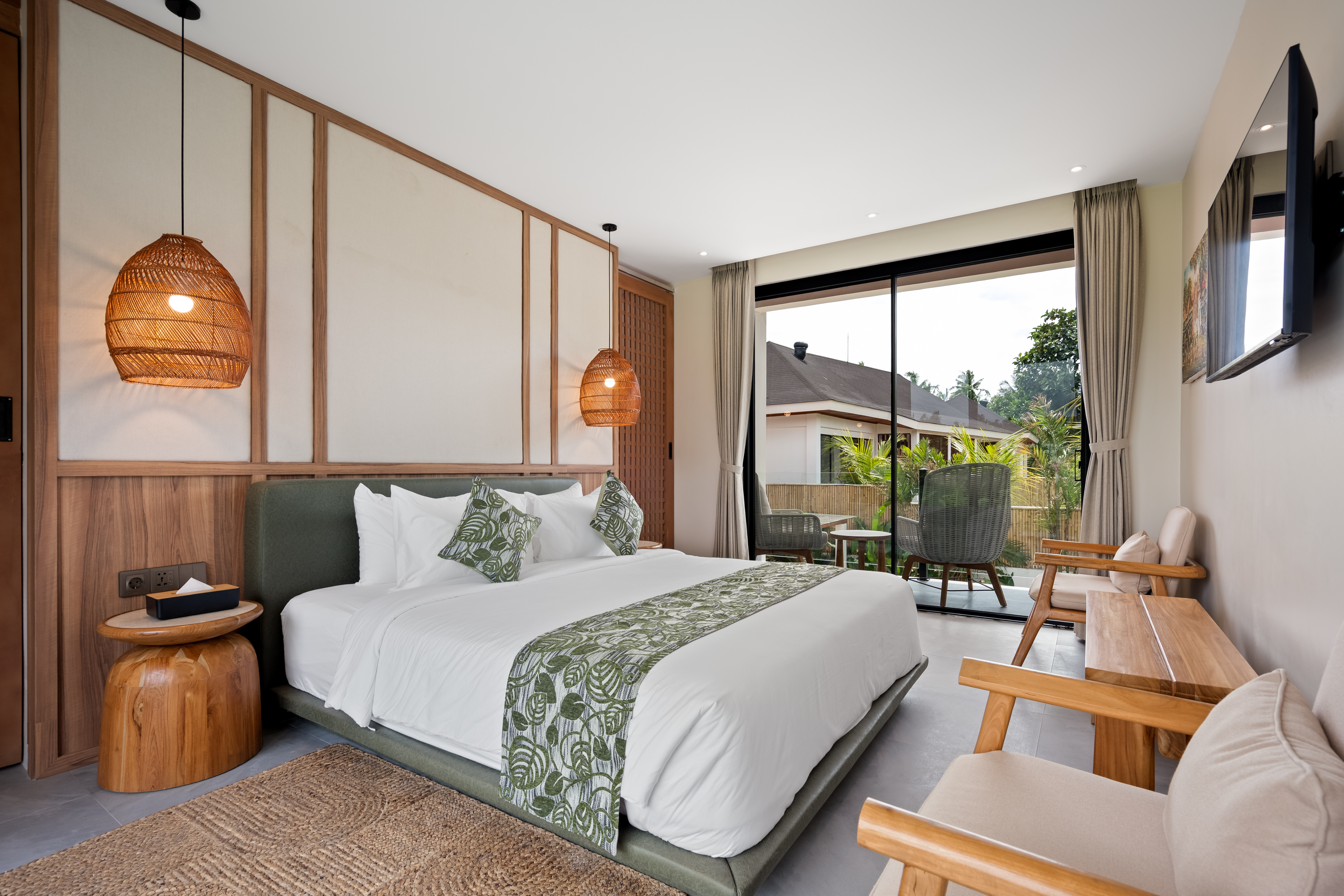 Вилла 5-спальная вилла с бассейном 65 м² и караоке-залом Убуд 347м² 4 и более спален